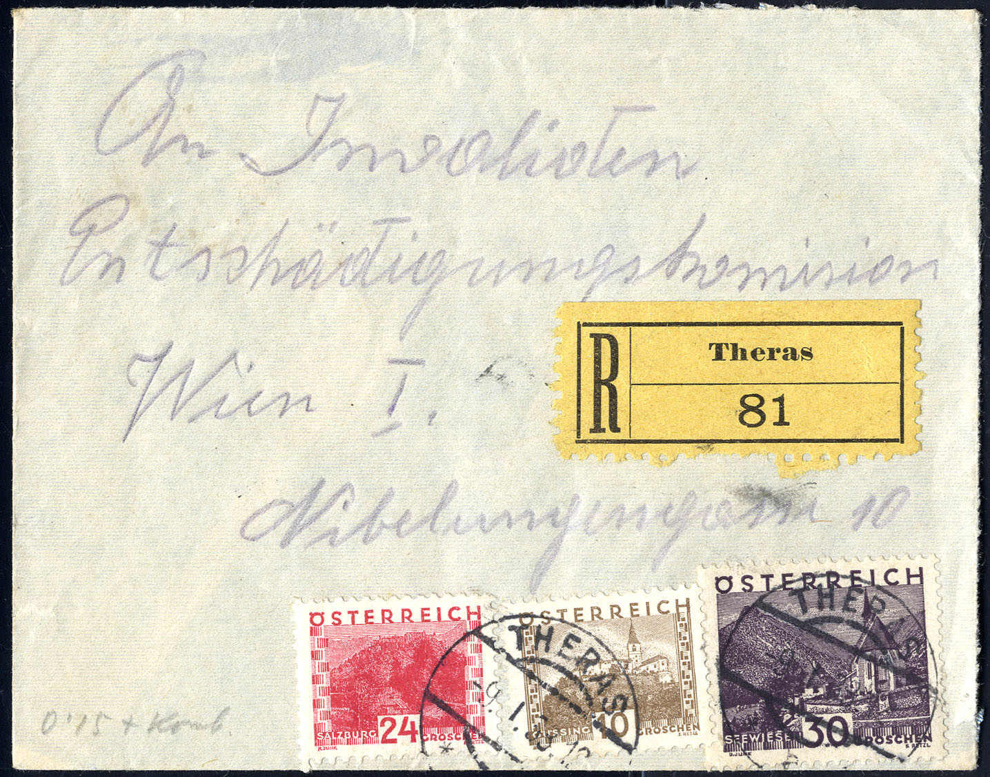 Lot 3820 - Lots and Collections collections and lots austrian areas -  Viennafil Auktionen 63rd LIVE AUCTION