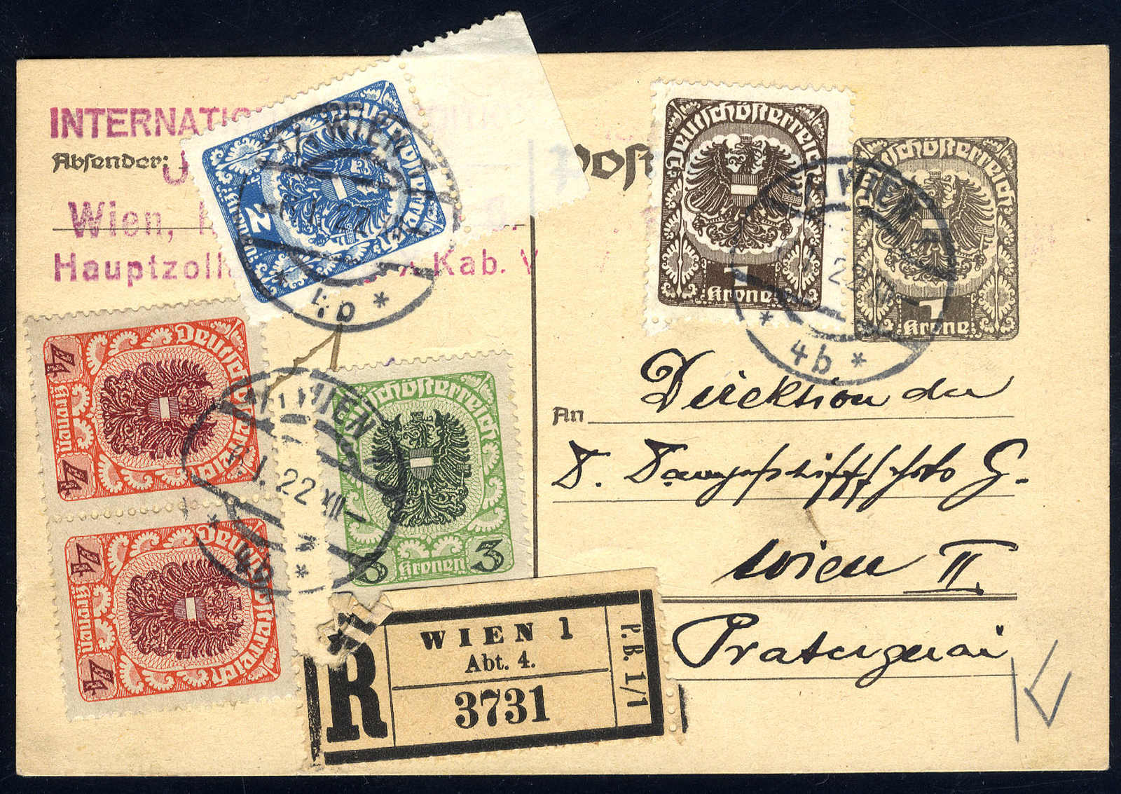 Lot 3815 - Lots and Collections collections and lots austrian areas -  Viennafil Auktionen 63rd LIVE AUCTION