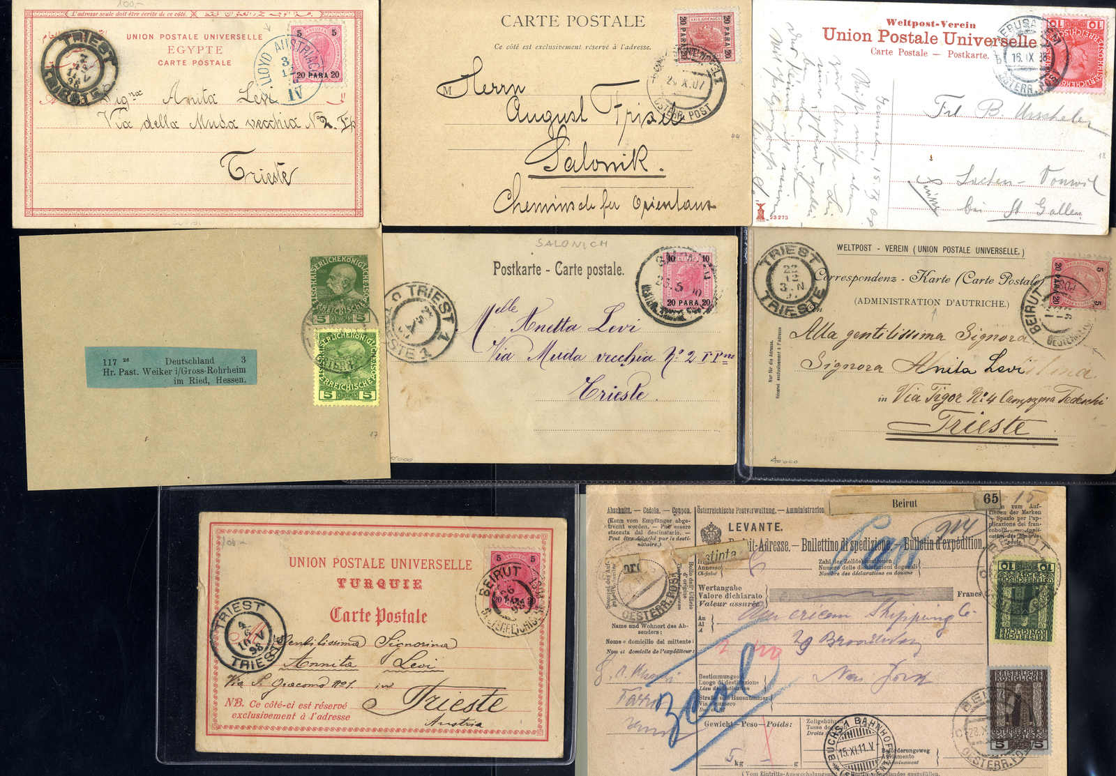 Lot 2621 - europe austrian levant - Viennafil Auktionen 63rd LIVE AUCTION Lot 2621 - europe austrian levant - Viennafil Auktionen 63rd LIVE AUCTION