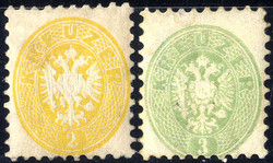 4745070: Austria 1863/64 Issue