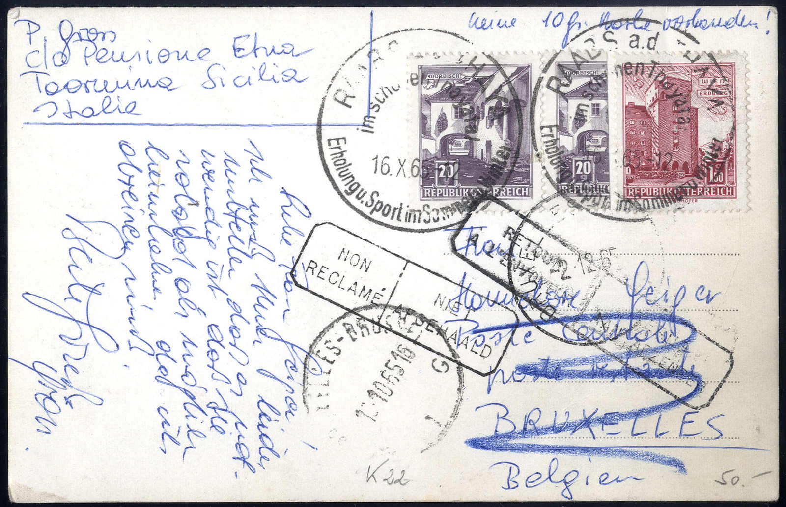 Lot 2469 - europe Austria 2nd. Republic - Viennafil Auktionen 63rd LIVE AUCTION Lot 2469 - europe Austria 2nd. Republic - Viennafil Auktionen 63rd LIVE AUCTION
