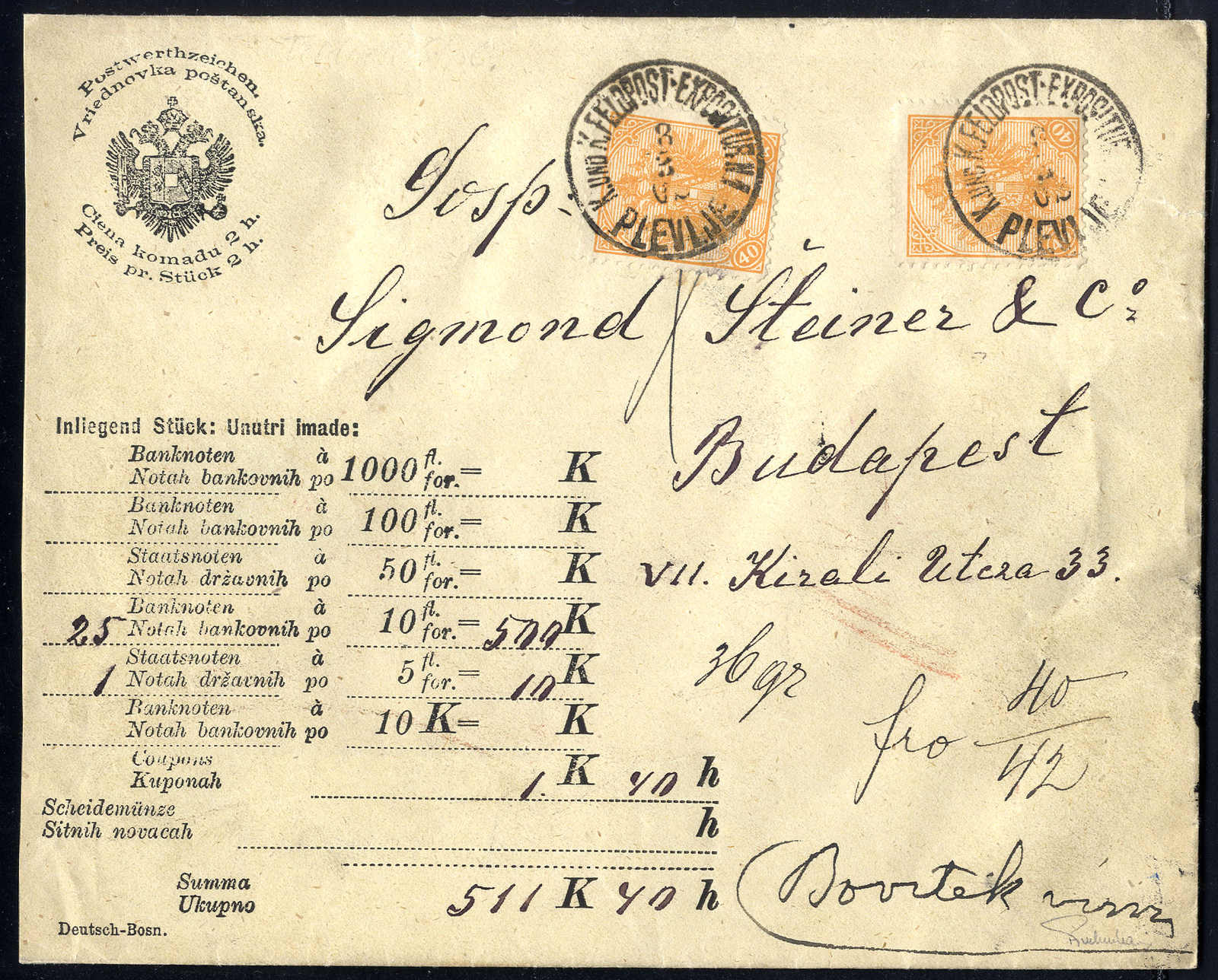 Lot 2729 - europe bosnia and herzegowina austria - Viennafil Auktionen 63rd LIVE AUCTION Lot 2729 - europe bosnia and herzegowina austria - Viennafil Auktionen 63rd LIVE AUCTION