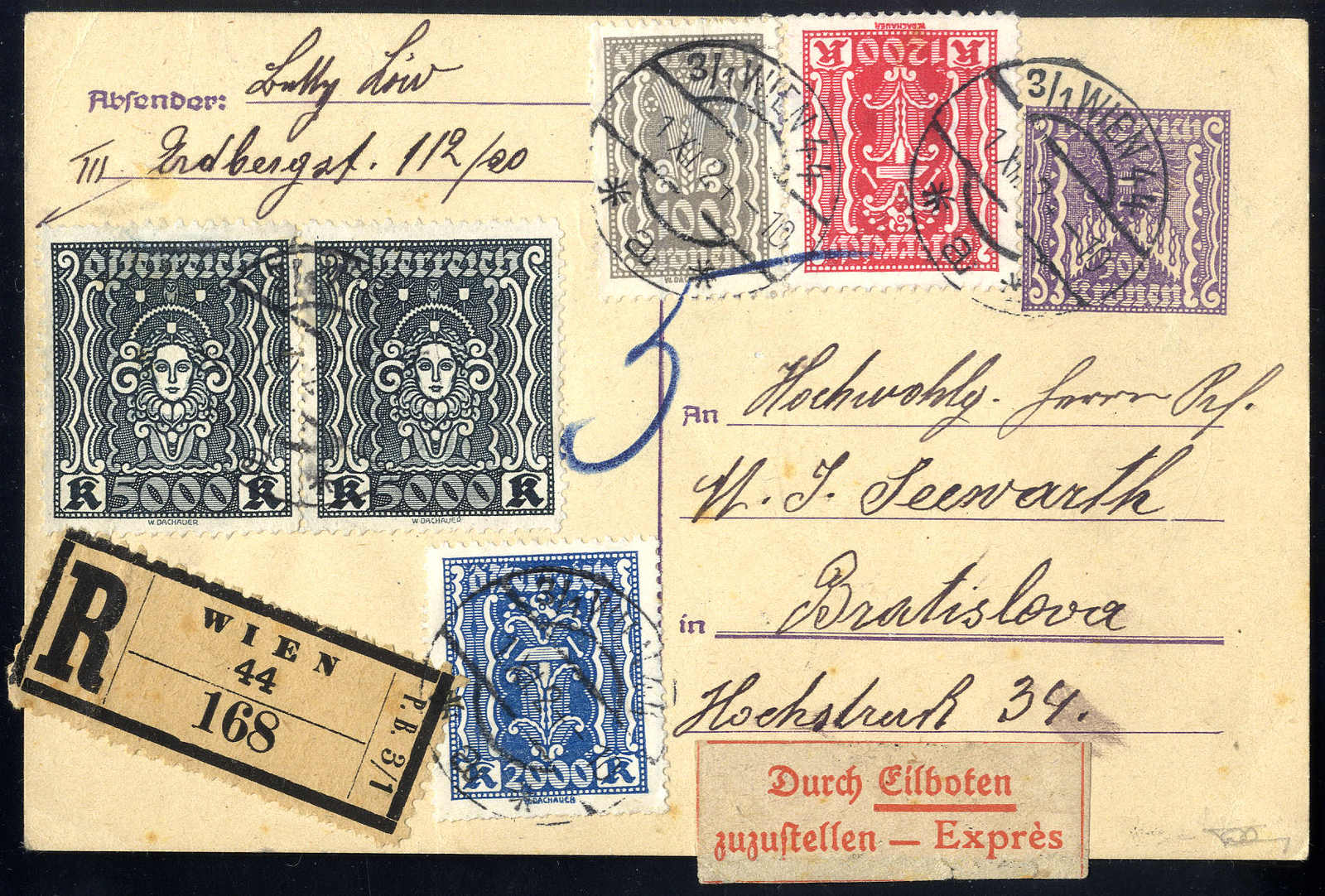 Lot 2270 - europe Austria 1st. Republic -  Viennafil Auktionen 63rd LIVE AUCTION