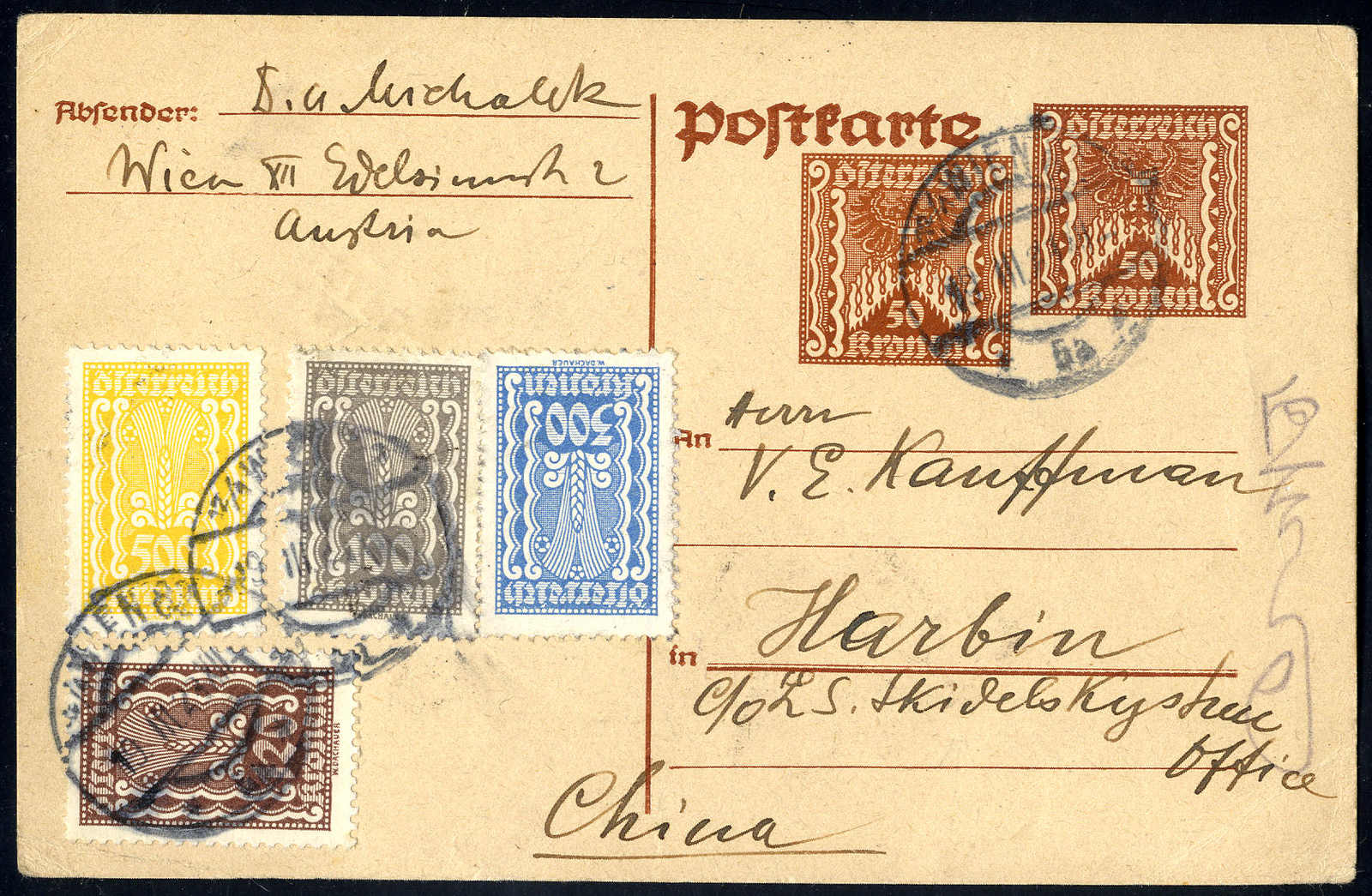 Lot 2086 - europe Austria 1st. Republic - Viennafil Auktionen Auction #69 Worldwide Mail Auction: Italy, Austria, Germany, Europe and Overseas Lot 2086 - europe Austria 1st. Republic - Viennafil Auktionen Auction #69 Worldwide Mail Auction: Italy, Austria, Germany, Europe and Overseas