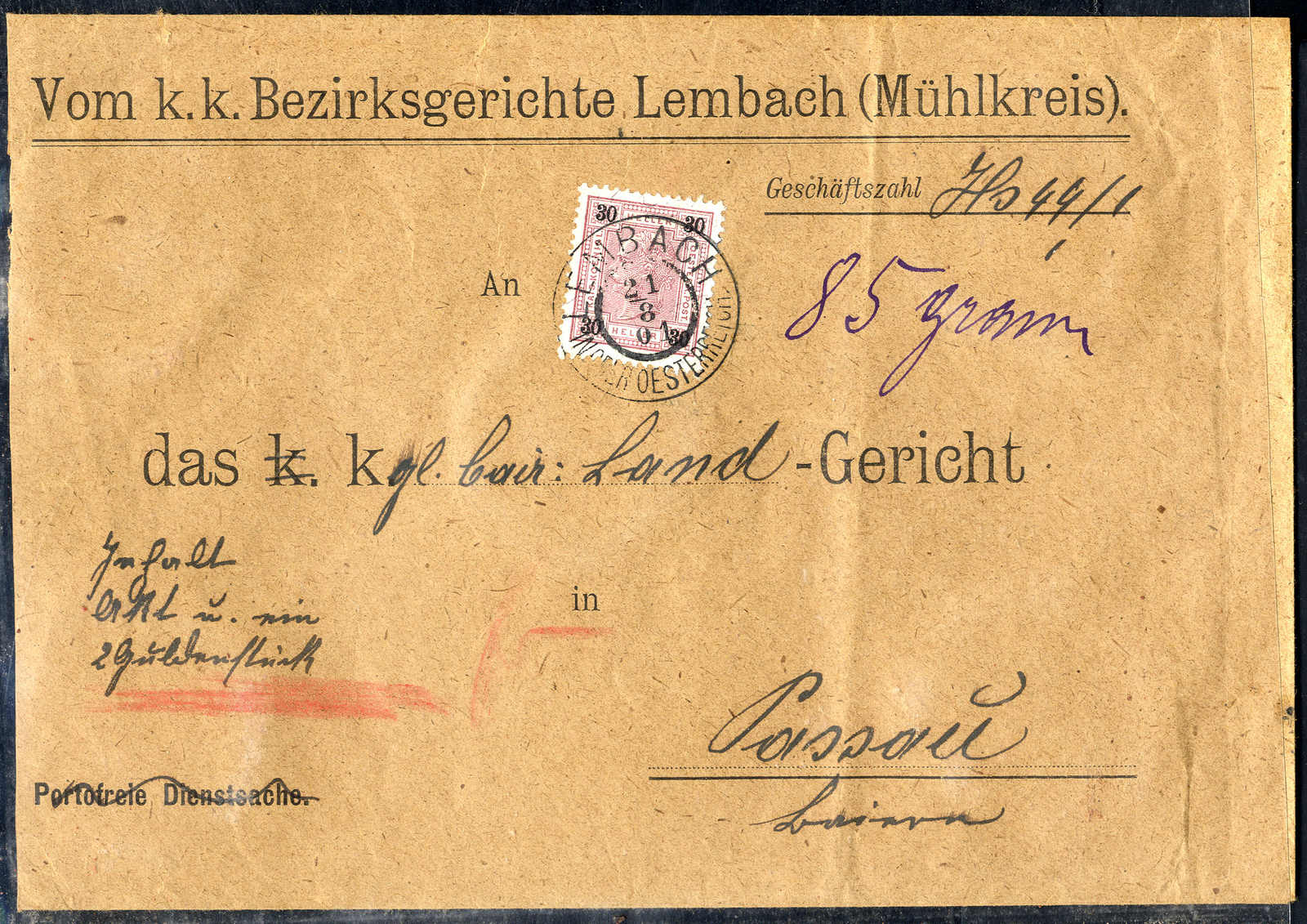 Lot 1771 - europe Austria Cancellations Upper Austria - Viennafil Auktionen 63rd LIVE AUCTION Lot 1771 - europe Austria Cancellations Upper Austria - Viennafil Auktionen 63rd LIVE AUCTION