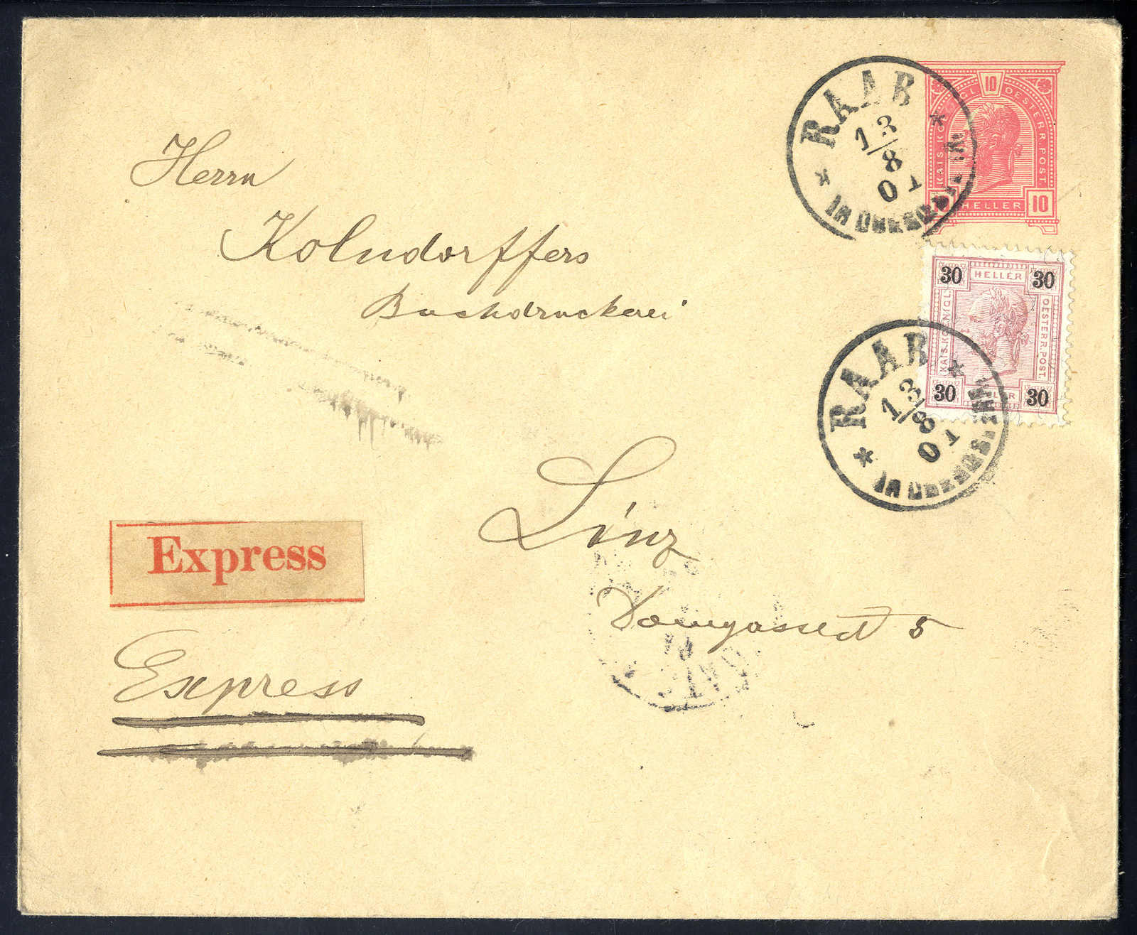 Lot 1770 - europe Austria Cancellations Upper Austria - Viennafil Auktionen 63rd LIVE AUCTION Lot 1770 - europe Austria Cancellations Upper Austria - Viennafil Auktionen 63rd LIVE AUCTION