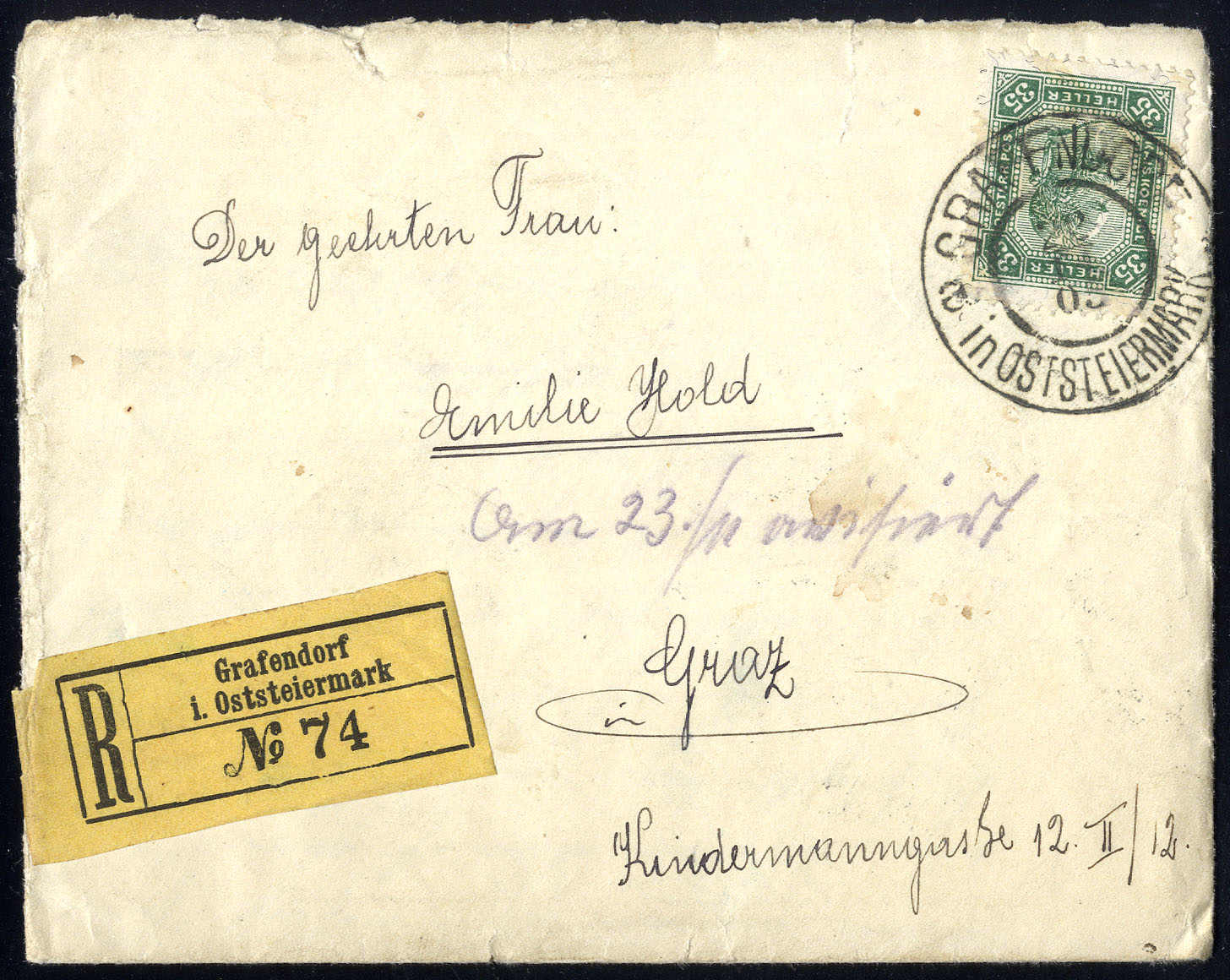 Lot 1800 - europe Austria Cancellations Styria - Viennafil Auktionen 63rd LIVE AUCTION Lot 1800 - europe Austria Cancellations Styria - Viennafil Auktionen 63rd LIVE AUCTION