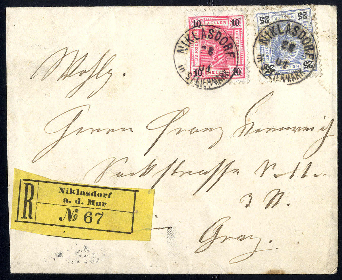 Lot 1799 - europe Austria Cancellations Styria - Viennafil Auktionen 63rd LIVE AUCTION Lot 1799 - europe Austria Cancellations Styria - Viennafil Auktionen 63rd LIVE AUCTION