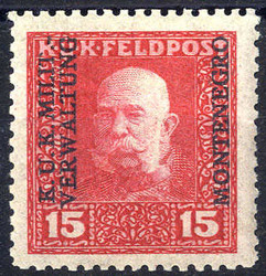 4810: Österreich Feldpost Montenegro