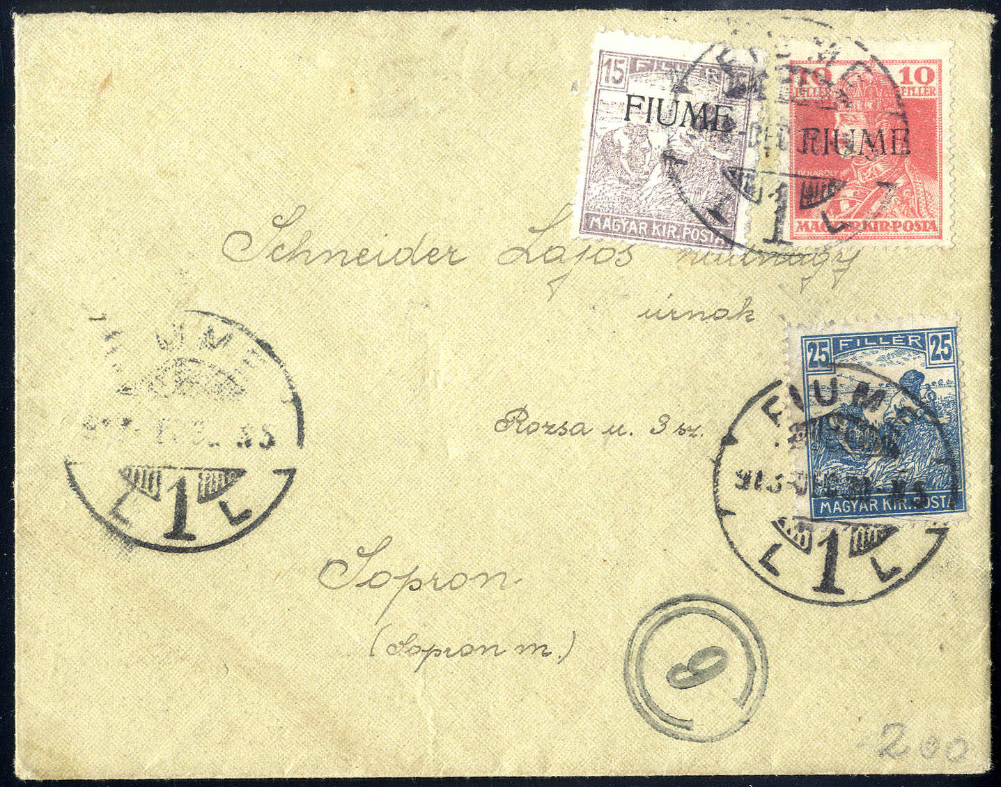 Lot 1085 - europe Fiume -  Viennafil Auktionen 63rd LIVE AUCTION