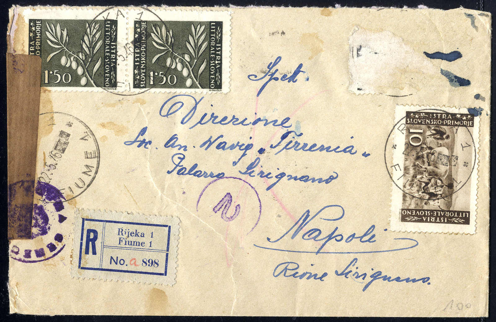Lot 1139 - europe Yugoslavia Issues for Istria and Slovenia Coastisland -  Viennafil Auktionen 63rd LIVE AUCTION