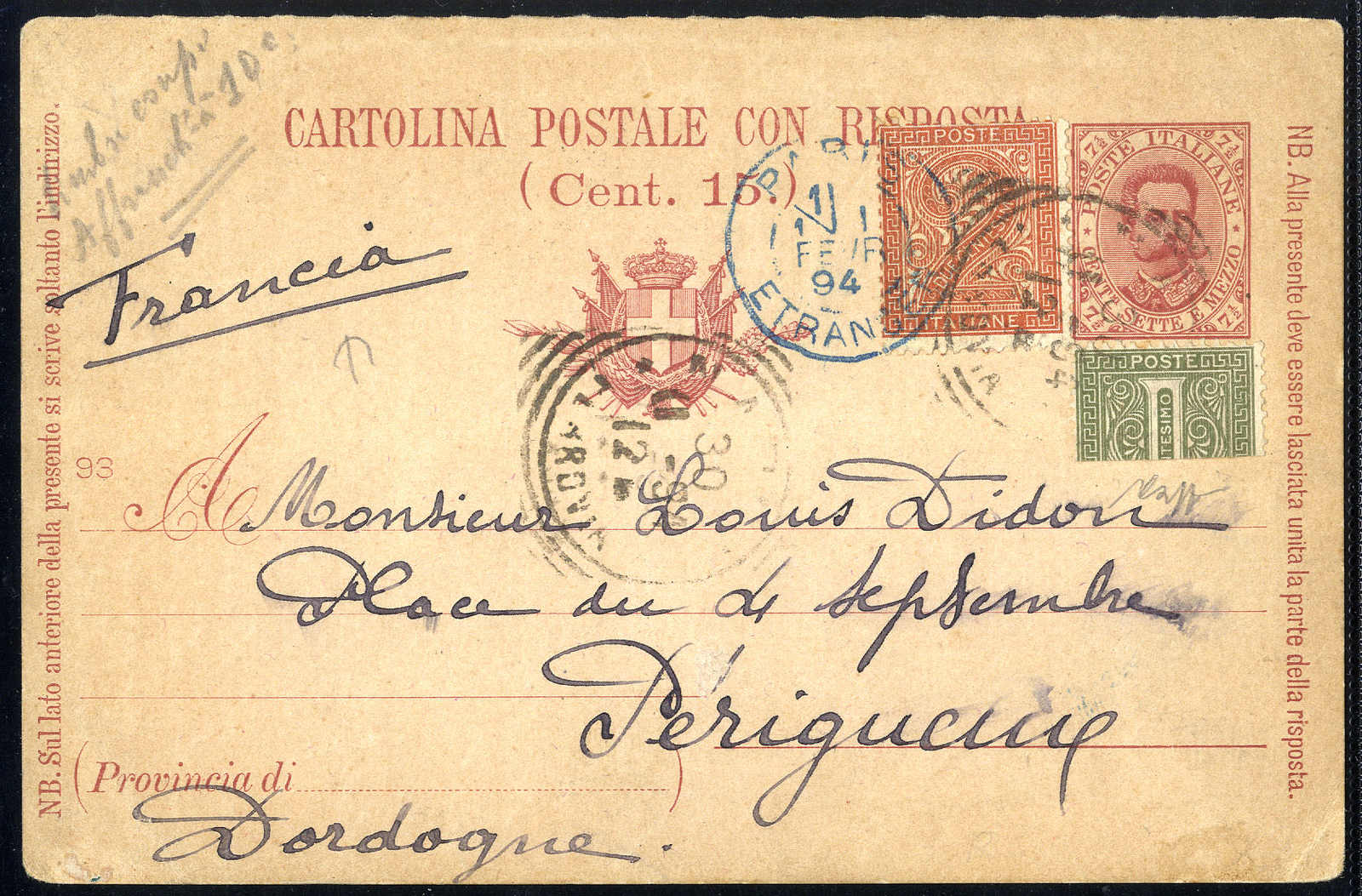 Lot 519 - europe Italian Kingdom - Viennafil Auktionen 63rd LIVE AUCTION Lot 519 - europe Italian Kingdom - Viennafil Auktionen 63rd LIVE AUCTION