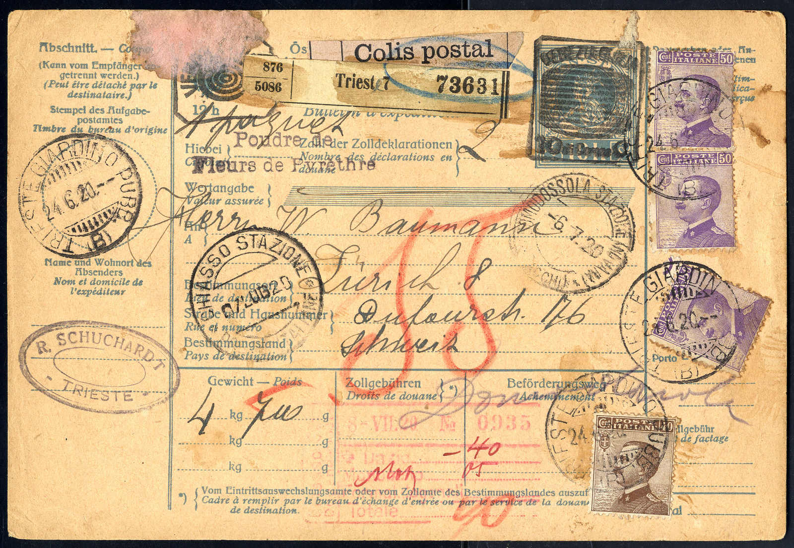 Lot 600 - europe Italian Kingdom -  Viennafil Auktionen 63rd LIVE AUCTION