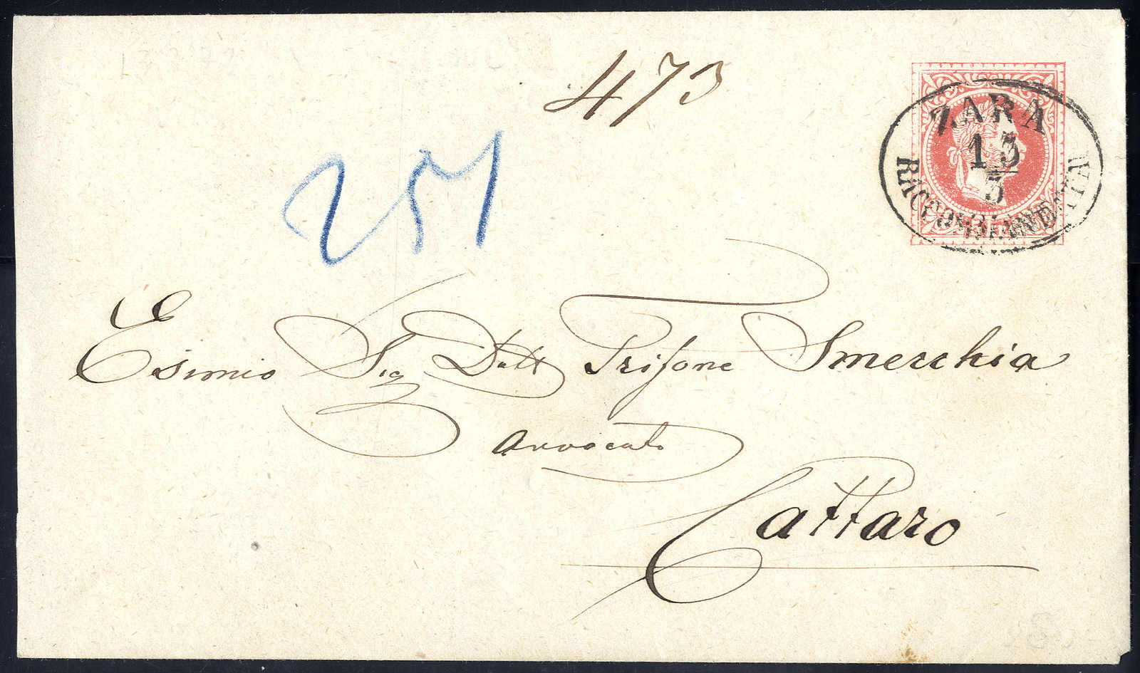 Lot 1856 - europe Austria Cancellations Dalmatia - Viennafil Auktionen 63rd LIVE AUCTION Lot 1856 - europe Austria Cancellations Dalmatia - Viennafil Auktionen 63rd LIVE AUCTION