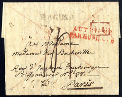 4745355: Österreich Abstempelungen Dalmatien - Stempel