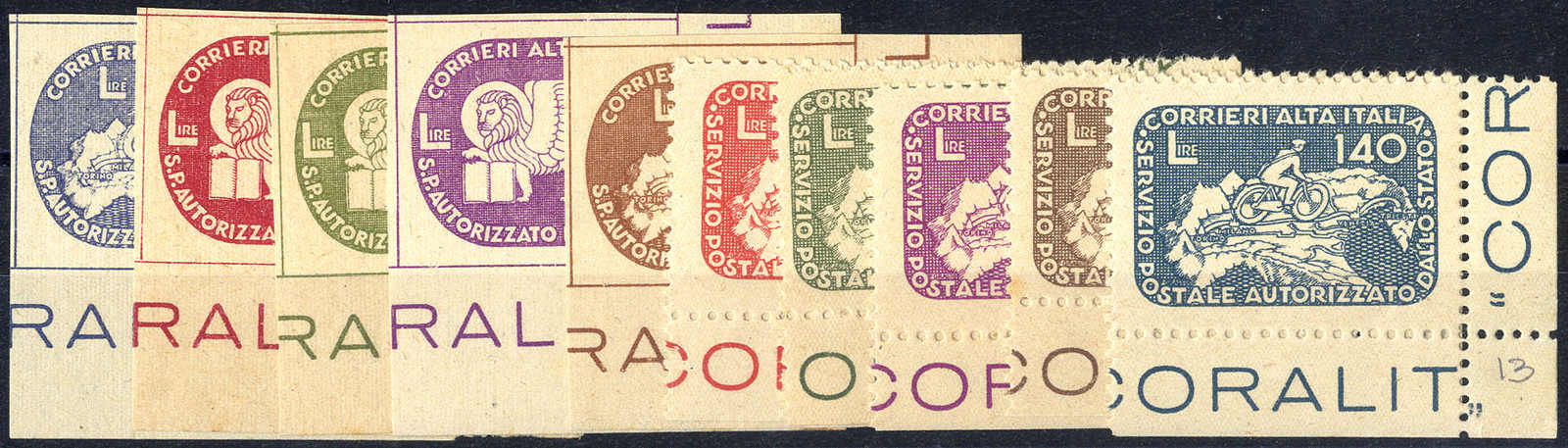 Lot 835 - europe Italy Royal Mail - Viennafil Auktionen 63rd LIVE AUCTION Lot 835 - europe Italy Royal Mail - Viennafil Auktionen 63rd LIVE AUCTION