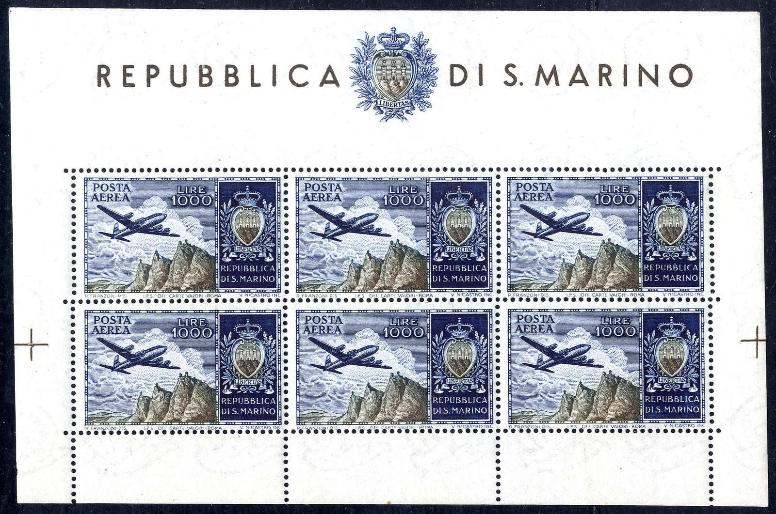 Lot 1260 - europe San Marino - Viennafil Auktionen 63rd LIVE AUCTION Lot 1260 - europe San Marino - Viennafil Auktionen 63rd LIVE AUCTION