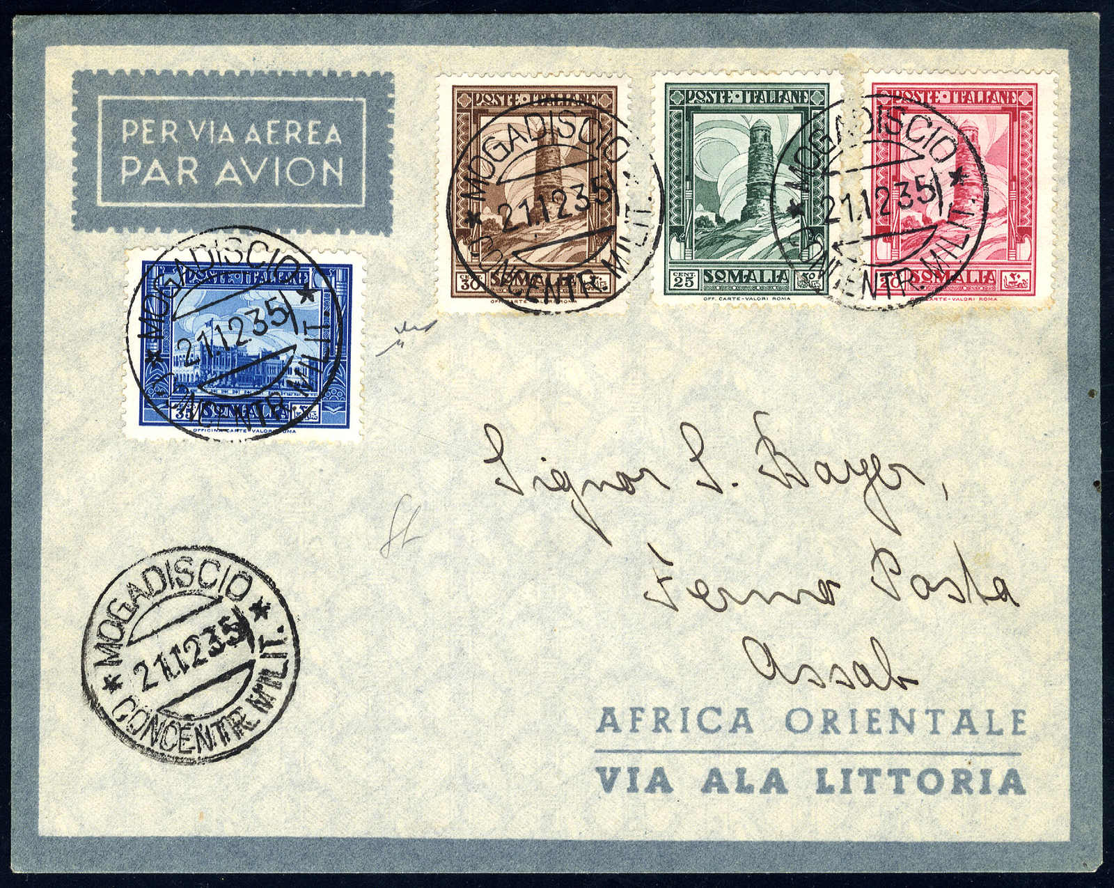 Lot 1218 - other countries italian somaliland -  Viennafil Auktionen 63rd LIVE AUCTION