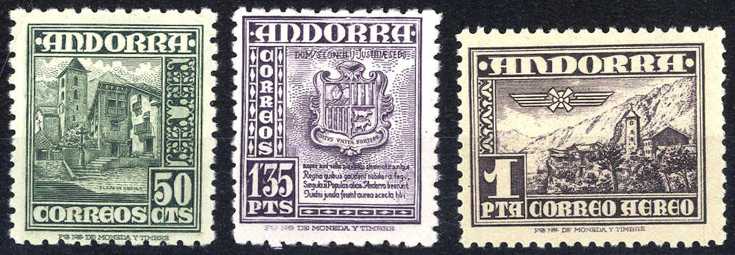 Lot 3608 - Lots and Collections Collections and Lots Andorre -  Viennafil Auktionen 63rd LIVE AUCTION