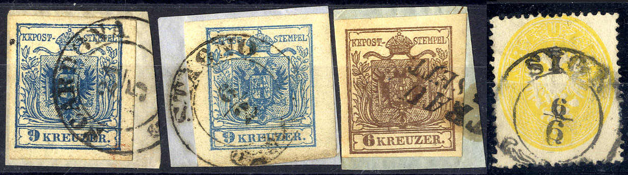 Lot 1888 - europe Austria Cancellations Austrian Littoral -  Viennafil Auktionen 63rd LIVE AUCTION