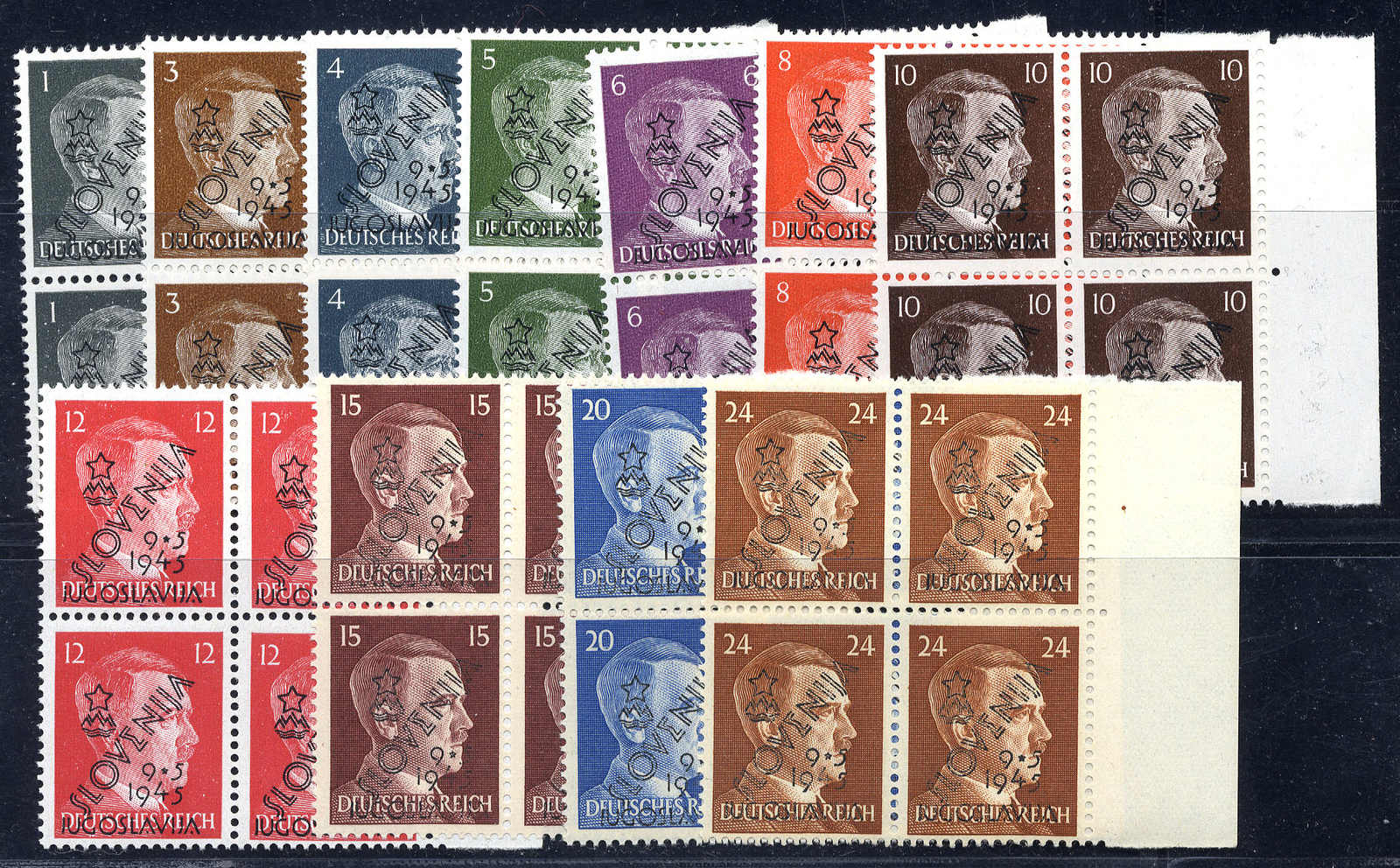 Lot 3162 - europe Peoples Republics Slovenia - Viennafil Auktionen 63rd LIVE AUCTION Lot 3162 - europe Peoples Republics Slovenia - Viennafil Auktionen 63rd LIVE AUCTION