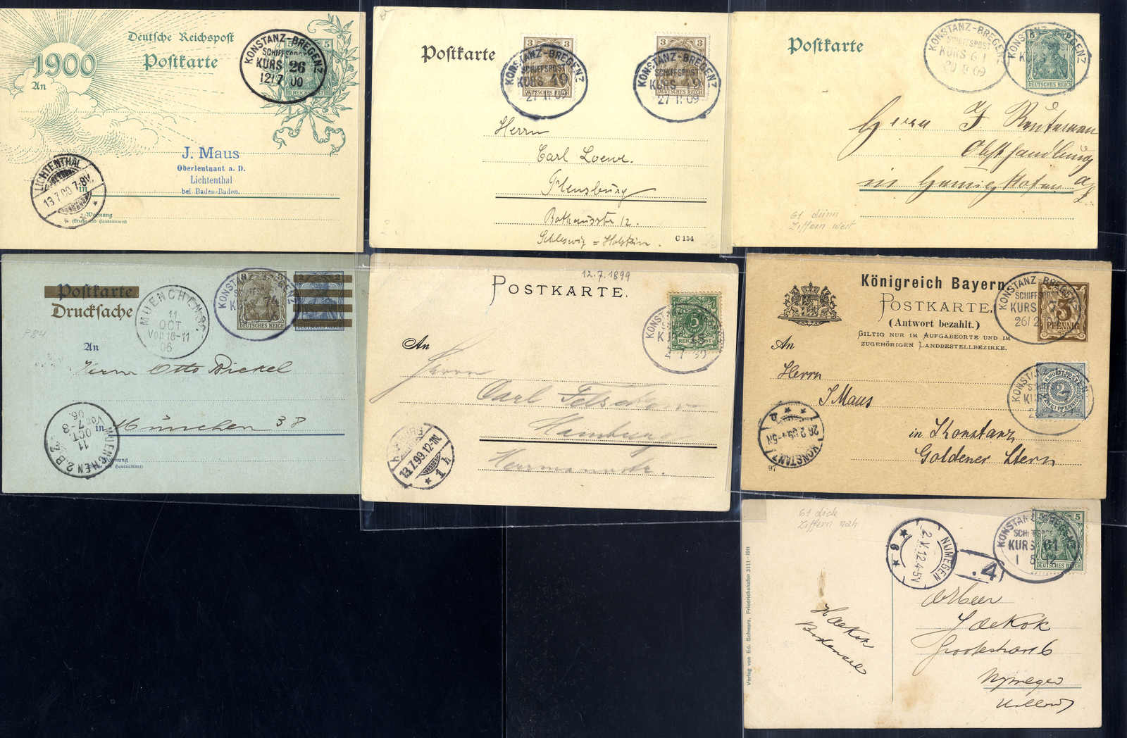 Lot 3033 - germany German Ship post, generally - Viennafil Auktionen 63rd LIVE AUCTION Lot 3033 - germany German Ship post, generally - Viennafil Auktionen 63rd LIVE AUCTION
