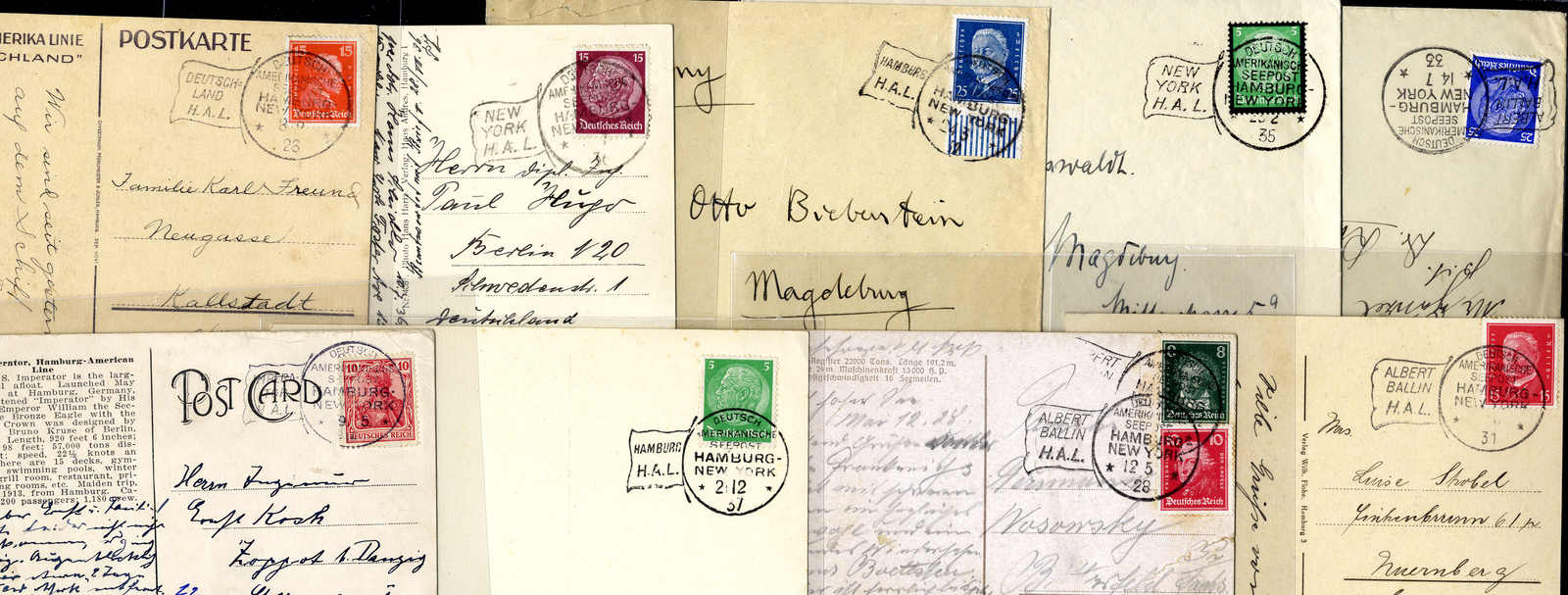 Lot 3025 - germany German Ship post abraod - Seapost - Viennafil Auktionen 63rd LIVE AUCTION Lot 3025 - germany German Ship post abraod - Seapost - Viennafil Auktionen 63rd LIVE AUCTION