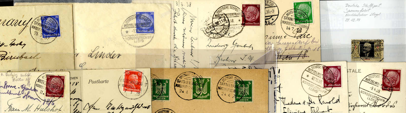 Lot 3030 - germany German Ship post abraod - Seapost - Viennafil Auktionen 63rd LIVE AUCTION Lot 3030 - germany German Ship post abraod - Seapost - Viennafil Auktionen 63rd LIVE AUCTION