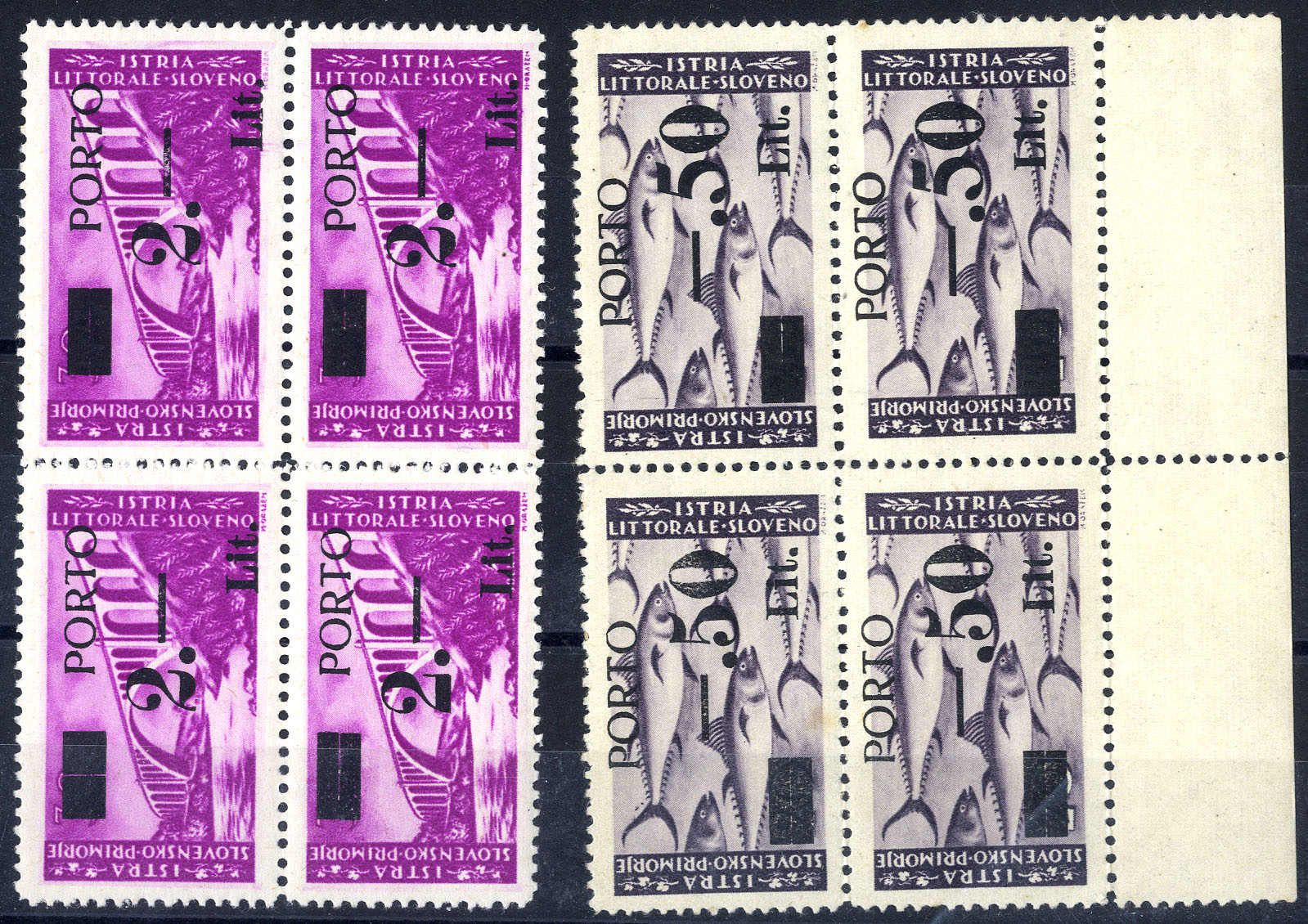 Lot 1142 - europe Yugoslavia Issues for Istria and Slovenia Coastisland -  Viennafil Auktionen 63rd LIVE AUCTION