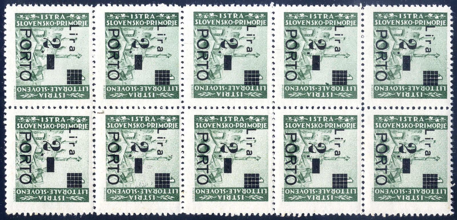 Lot 1147 - europe Yugoslavia Issues for Istria and Slovenia Coastisland -  Viennafil Auktionen 63rd LIVE AUCTION