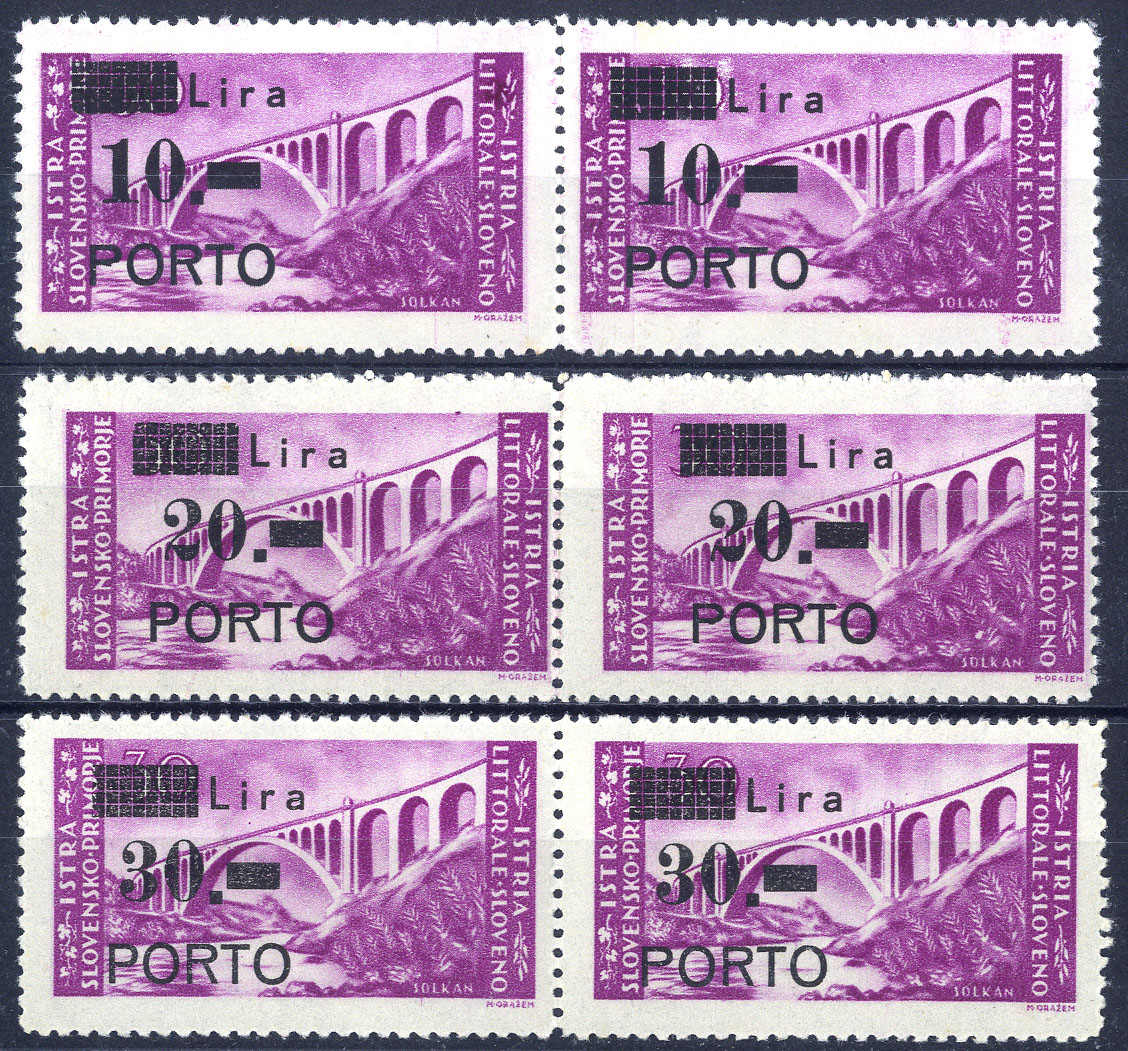 Lot 1150 - europe Yugoslavia Issues for Istria and Slovenia Coastisland -  Viennafil Auktionen 63rd LIVE AUCTION