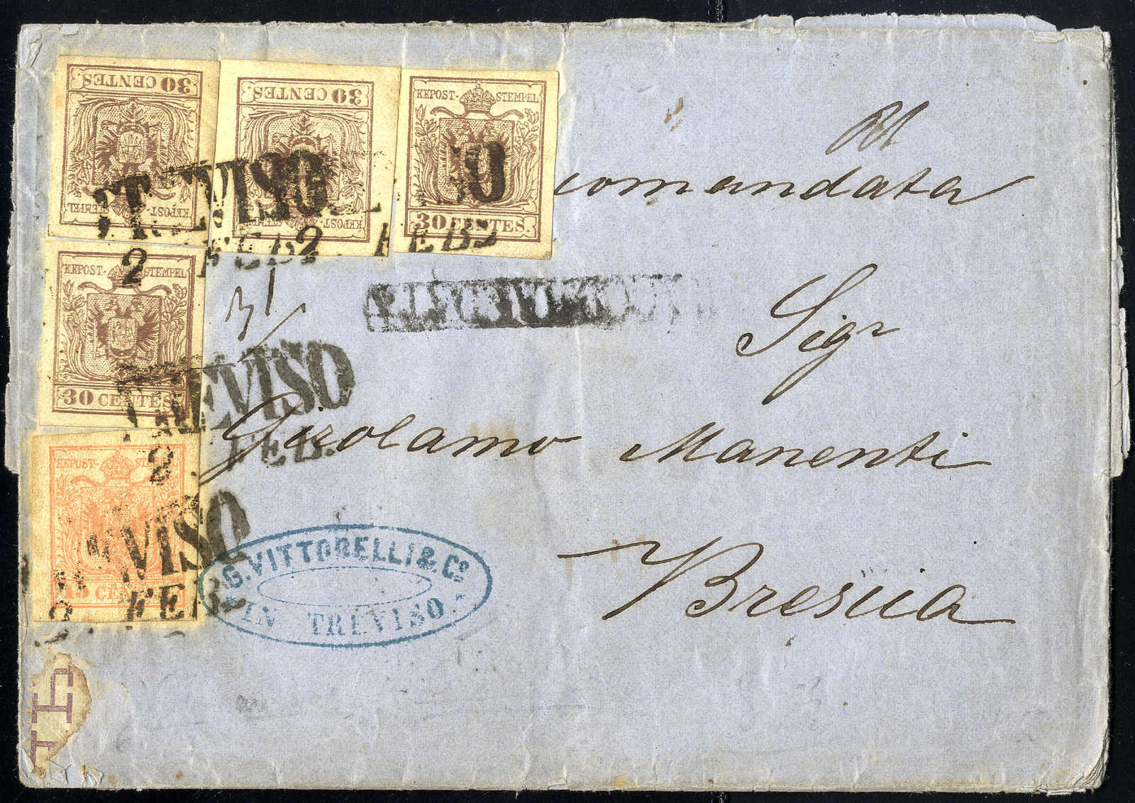 Lot 1438 - europe lombardy venetia - Viennafil Auktionen 63rd LIVE AUCTION Lot 1438 - europe lombardy venetia - Viennafil Auktionen 63rd LIVE AUCTION