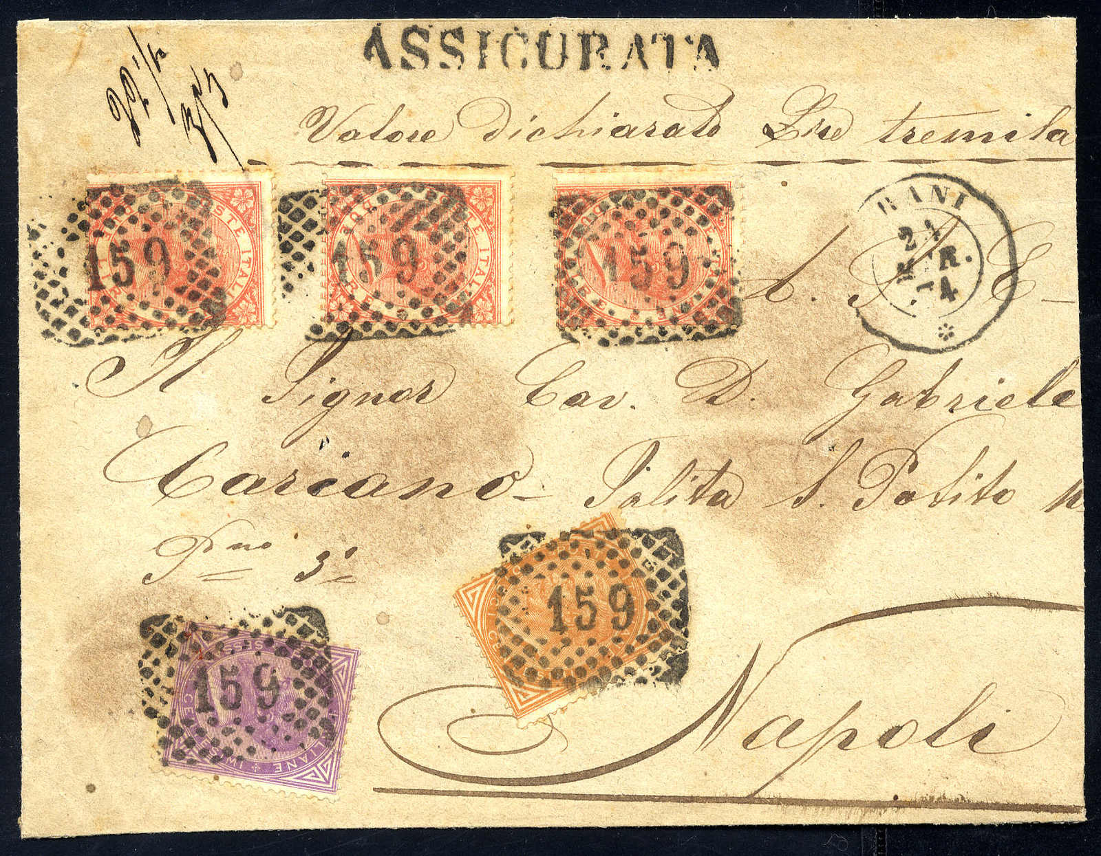 Lot 531 - europe Italian Kingdom - Viennafil Auktionen 63rd LIVE AUCTION Lot 531 - europe Italian Kingdom - Viennafil Auktionen 63rd LIVE AUCTION