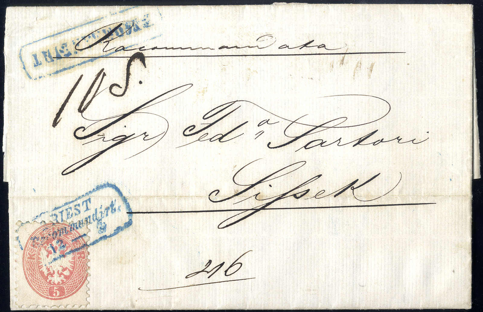 Lot 1878 - europe Austria Cancellations Austrian Littoral -  Viennafil Auktionen 63rd LIVE AUCTION
