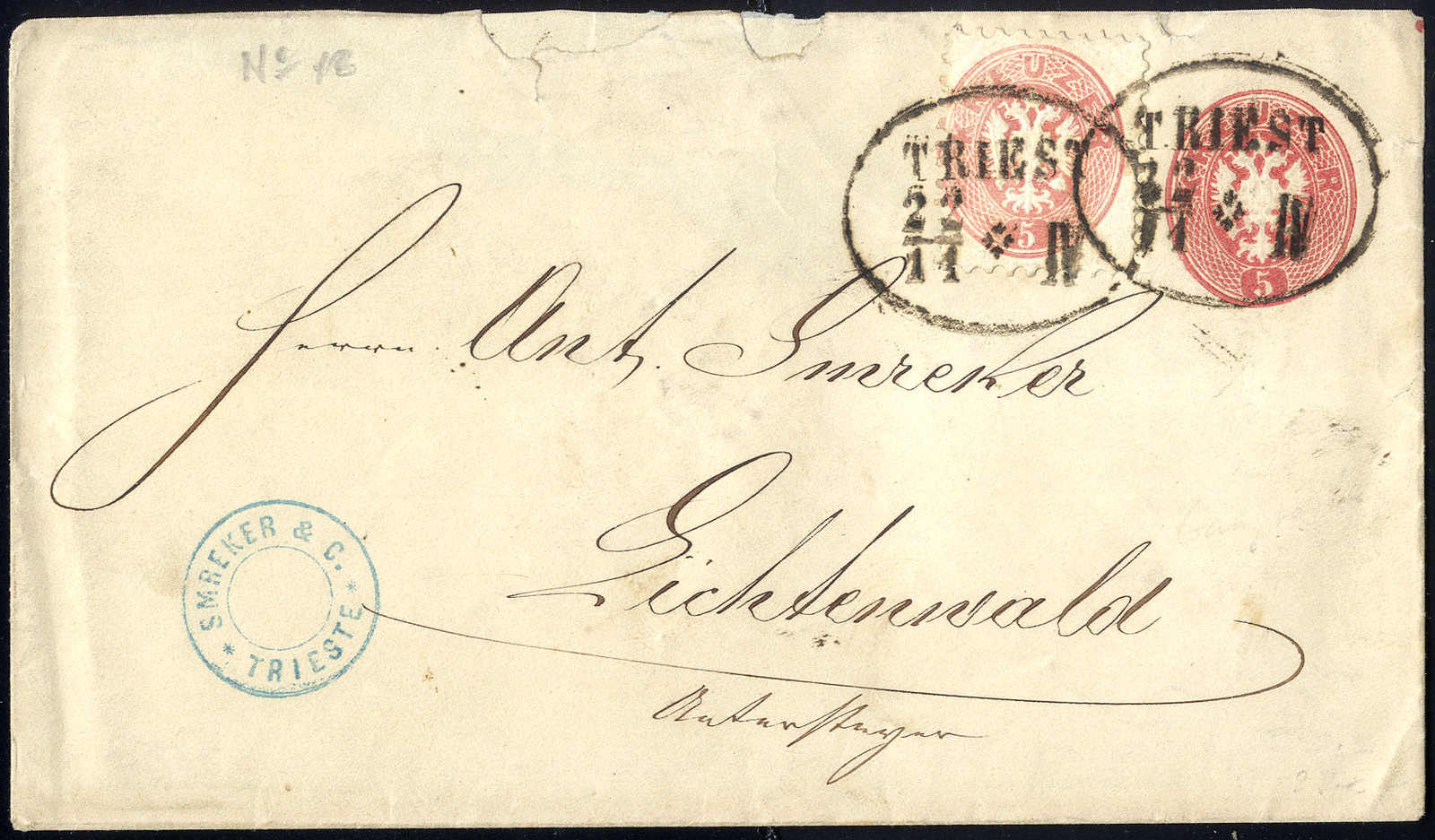 Lot 1872 - europe Austria Cancellations Austrian Littoral - Viennafil Auktionen 63rd LIVE AUCTION Lot 1872 - europe Austria Cancellations Austrian Littoral - Viennafil Auktionen 63rd LIVE AUCTION