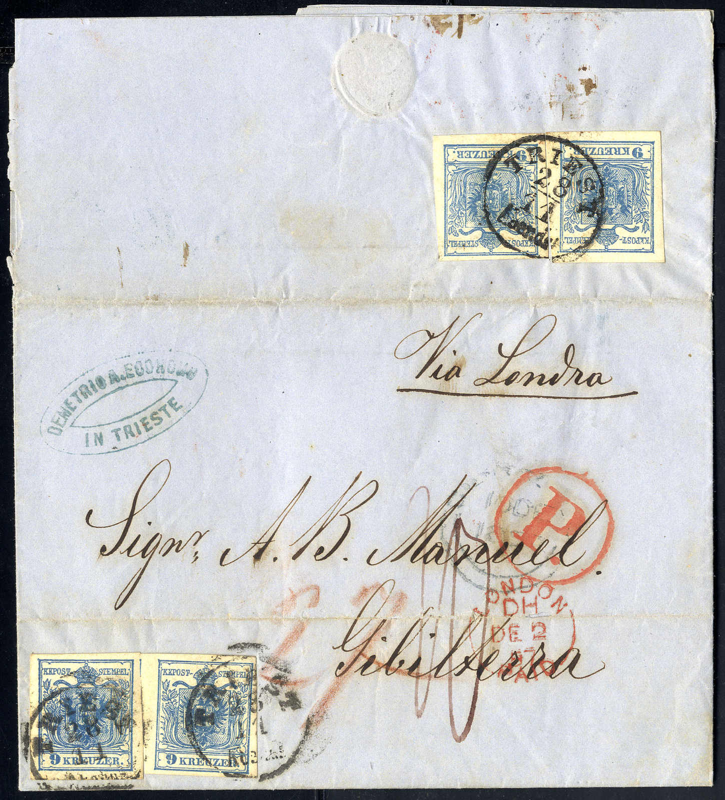 Lot 1958 - europe austria issue 1850 - Viennafil Auktionen 63rd LIVE AUCTION Lot 1958 - europe austria issue 1850 - Viennafil Auktionen 63rd LIVE AUCTION