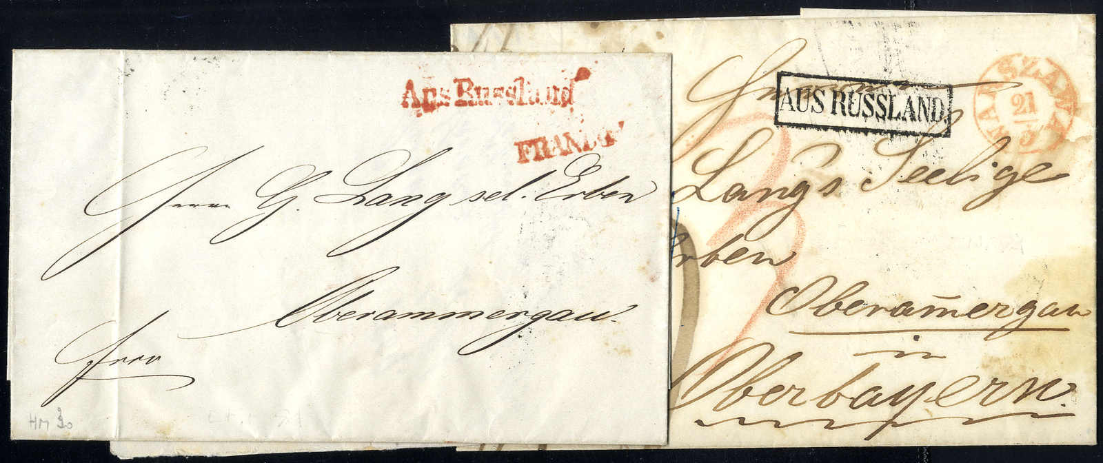 Lot 3236 - europe russia imperial pre-stamp postal history - Viennafil Auktionen 63rd LIVE AUCTION Lot 3236 - europe russia imperial pre-stamp postal history - Viennafil Auktionen 63rd LIVE AUCTION