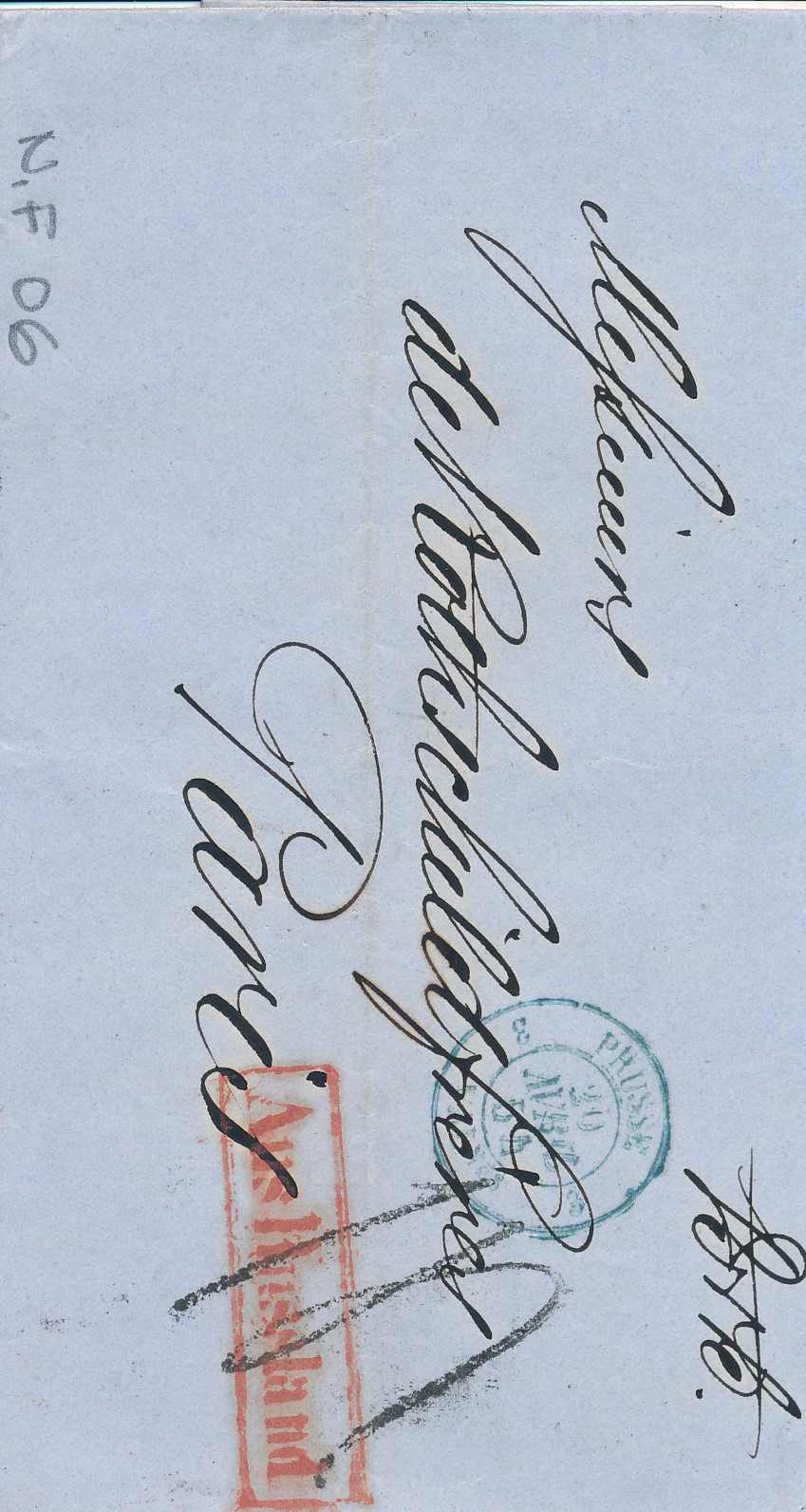 Lot 3240 - europe russia imperial pre-stamp postal history - Viennafil Auktionen 63rd LIVE AUCTION Lot 3240 - europe russia imperial pre-stamp postal history - Viennafil Auktionen 63rd LIVE AUCTION
