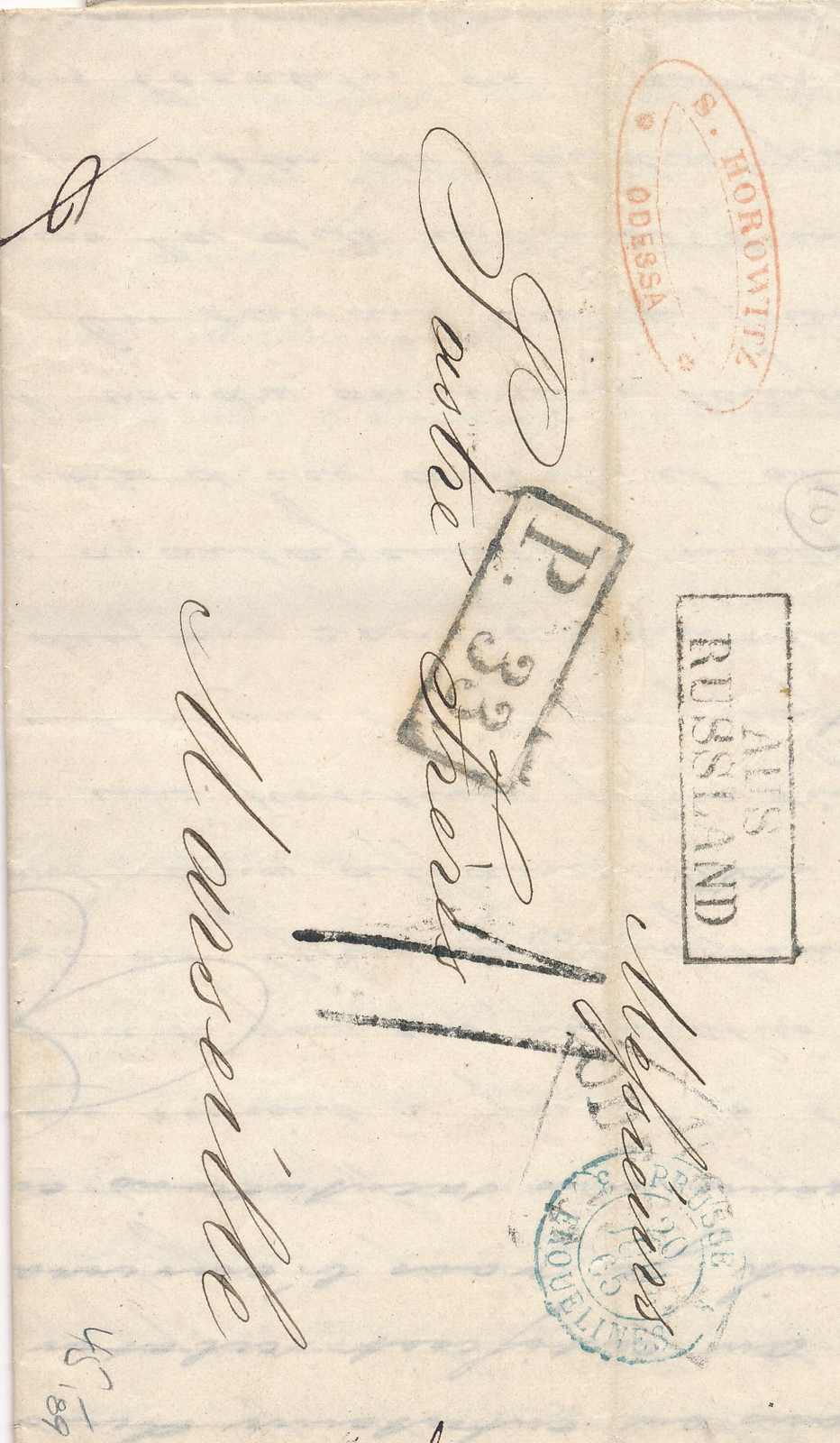 Lot 3257 - europe russia imperial pre-stamp postal history - Viennafil Auktionen 63rd LIVE AUCTION Lot 3257 - europe russia imperial pre-stamp postal history - Viennafil Auktionen 63rd LIVE AUCTION
