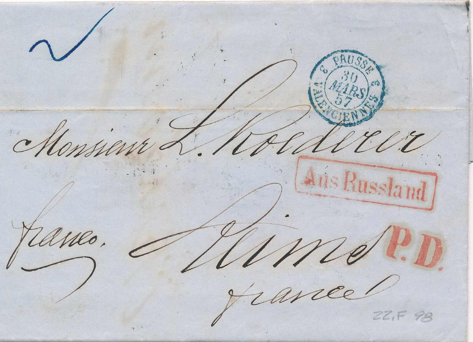 Lot 3252 - europe russia imperial pre-stamp postal history - Viennafil Auktionen 63rd LIVE AUCTION Lot 3252 - europe russia imperial pre-stamp postal history - Viennafil Auktionen 63rd LIVE AUCTION