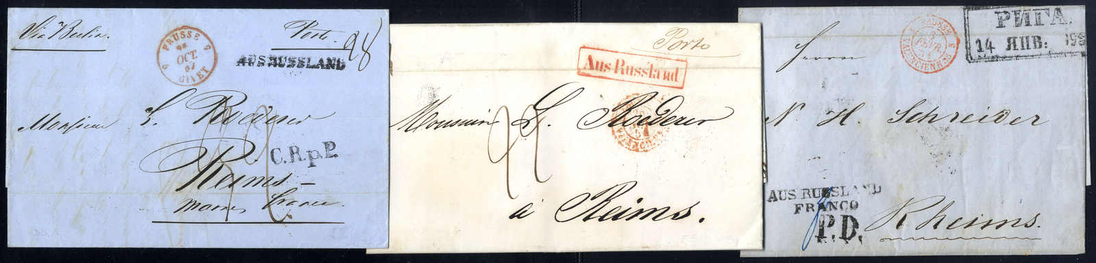 Lot 2916 - europe russia imperial pre-stamp postal history - Viennafil Auktionen 97th Public Auction Golden Heritage: Austrian Rarities & European Treasures Auction Lot 2916 - europe russia imperial pre-stamp postal history - Viennafil Auktionen 97th Public Auction Golden Heritage: Austrian Rarities & European Treasures Auction