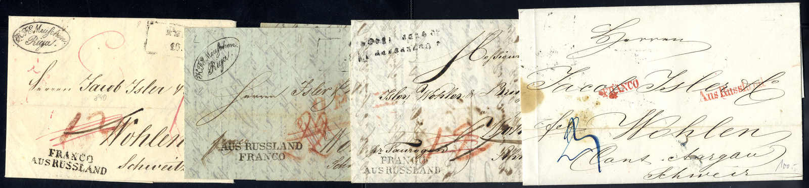 Lot 3209 - europe russia imperial pre-stamp postal history -  Viennafil Auktionen 63rd LIVE AUCTION