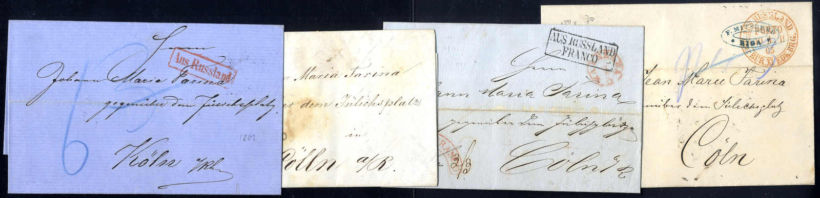 Lot 3211 - europe russia imperial pre-stamp postal history -  Viennafil Auktionen 63rd LIVE AUCTION