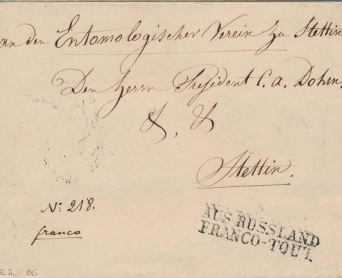 Lot 3228 - europe russia imperial pre-stamp postal history - Viennafil Auktionen 63rd LIVE AUCTION Lot 3228 - europe russia imperial pre-stamp postal history - Viennafil Auktionen 63rd LIVE AUCTION