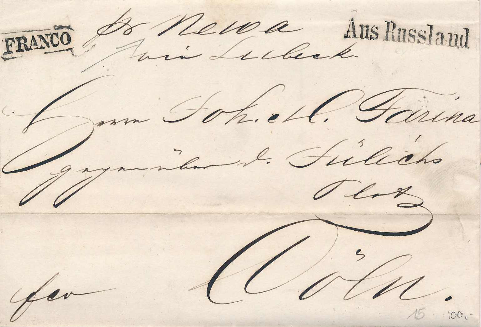 Lot 2921 - europe russia imperial pre-stamp postal history - Viennafil Auktionen 97th Public Auction Golden Heritage: Austrian Rarities & European Treasures Auction Lot 2921 - europe russia imperial pre-stamp postal history - Viennafil Auktionen 97th Public Auction Golden Heritage: Austrian Rarities & European Treasures Auction