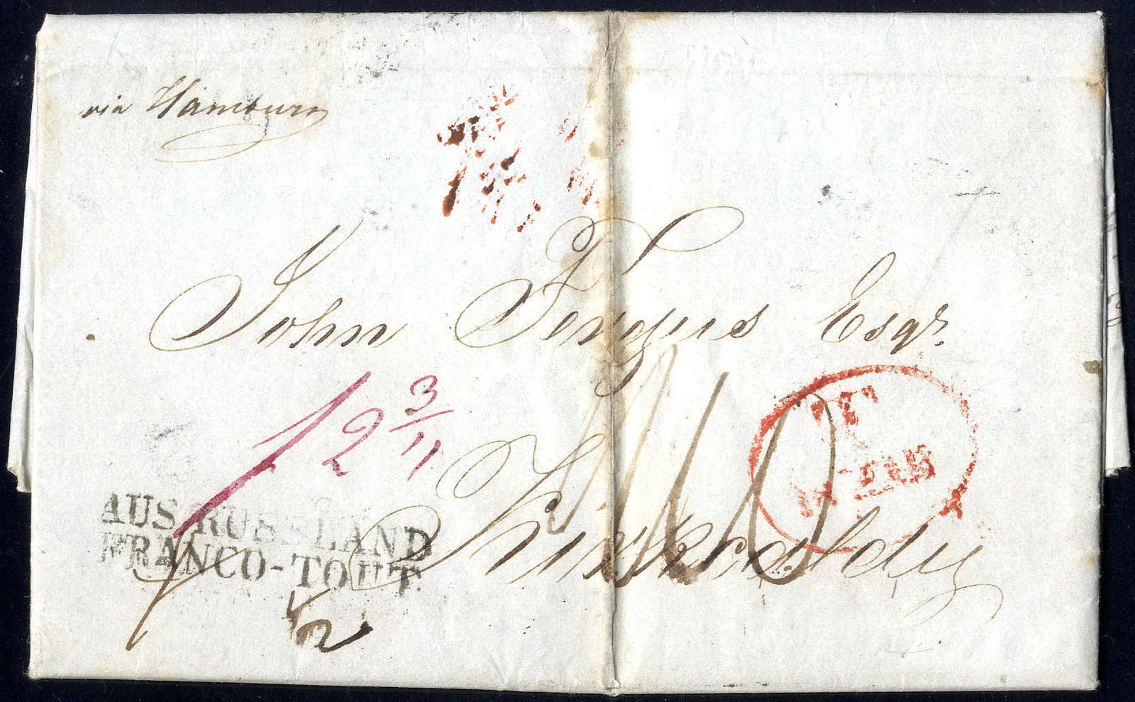 Lot 3212 - europe russia imperial pre-stamp postal history -  Viennafil Auktionen 63rd LIVE AUCTION