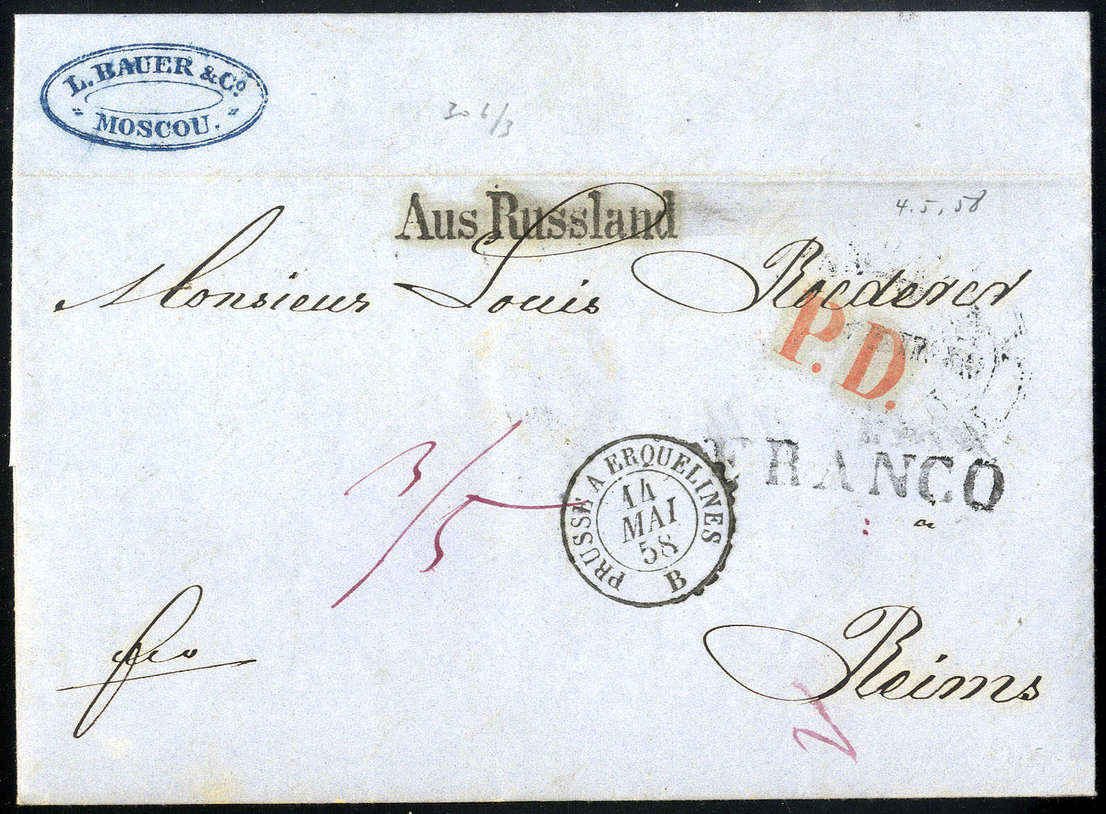 Lot 3256 - europe russia imperial pre-stamp postal history - Viennafil Auktionen 63rd LIVE AUCTION Lot 3256 - europe russia imperial pre-stamp postal history - Viennafil Auktionen 63rd LIVE AUCTION