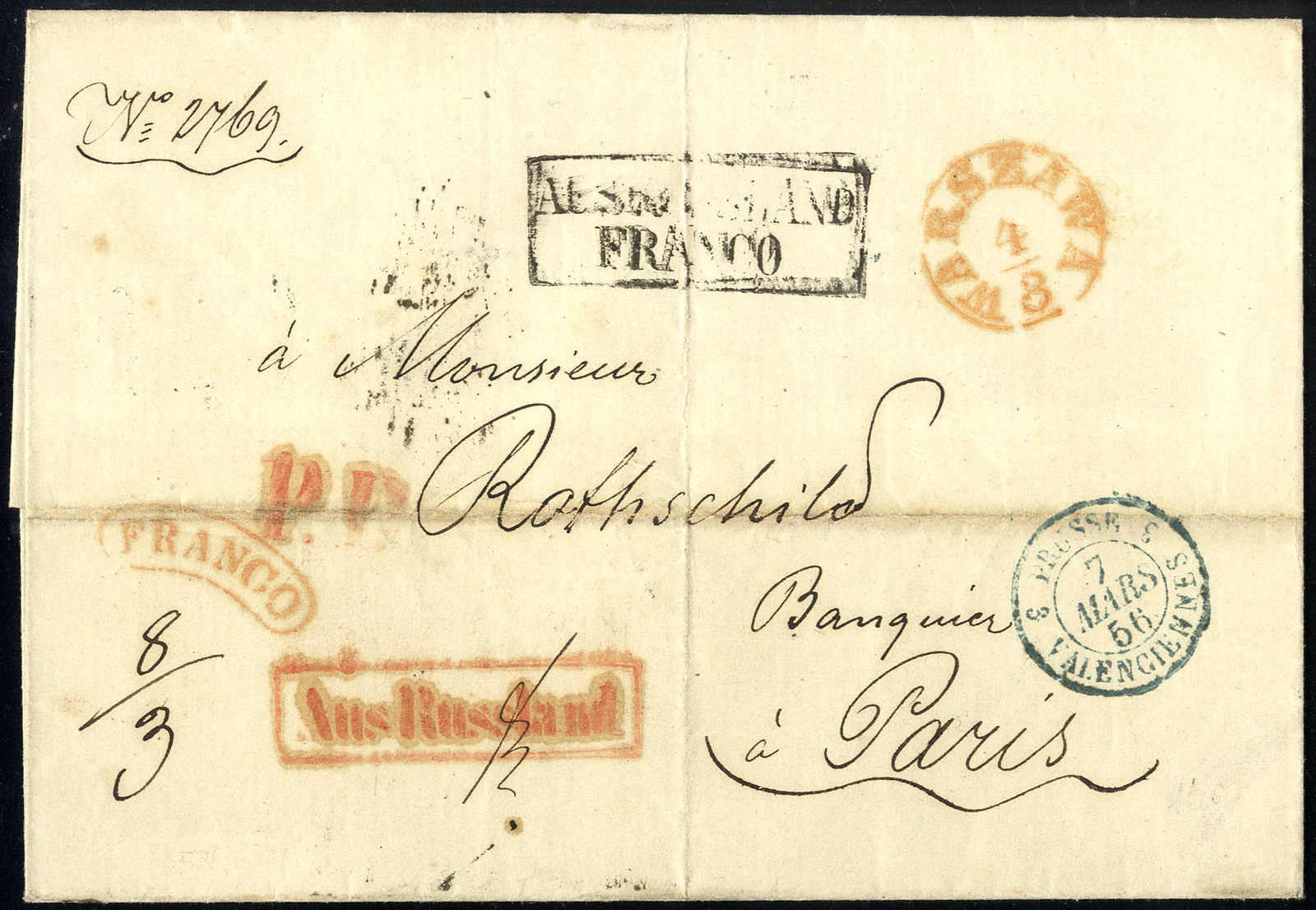 Lot 3246 - europe russia imperial pre-stamp postal history - Viennafil Auktionen 63rd LIVE AUCTION Lot 3246 - europe russia imperial pre-stamp postal history - Viennafil Auktionen 63rd LIVE AUCTION