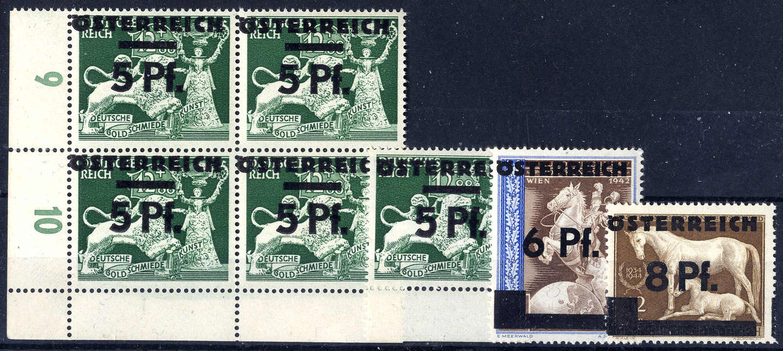 Lot 2395 - europe Austria 1945 Provisionals -  Viennafil Auktionen 63rd LIVE AUCTION