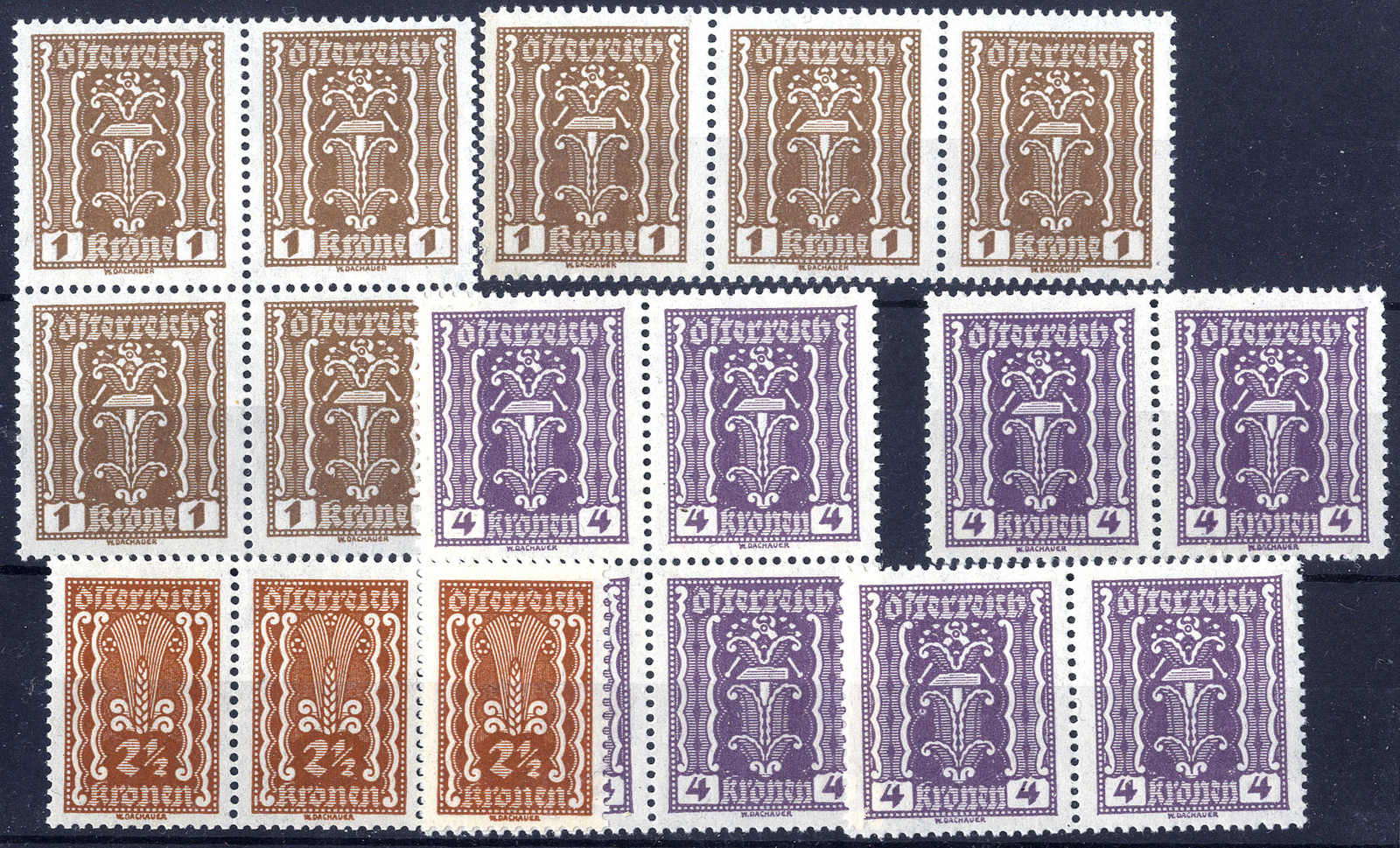 Lot 2263 - europe Austria 1st. Republic -  Viennafil Auktionen 63rd LIVE AUCTION